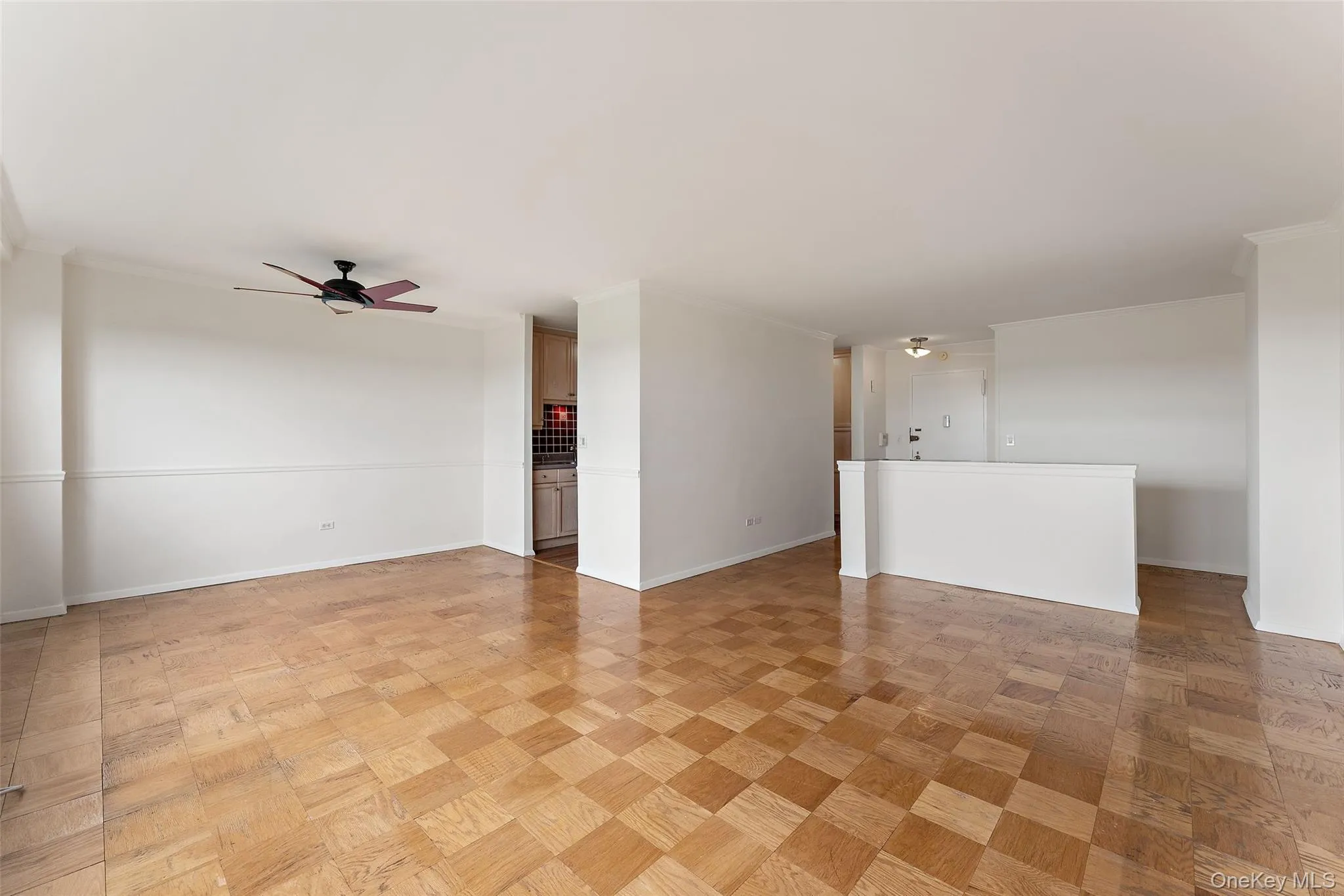View looking into the Entry, Living Room and Dining Room. View looking into the Entry, Living Room and Dining Room.