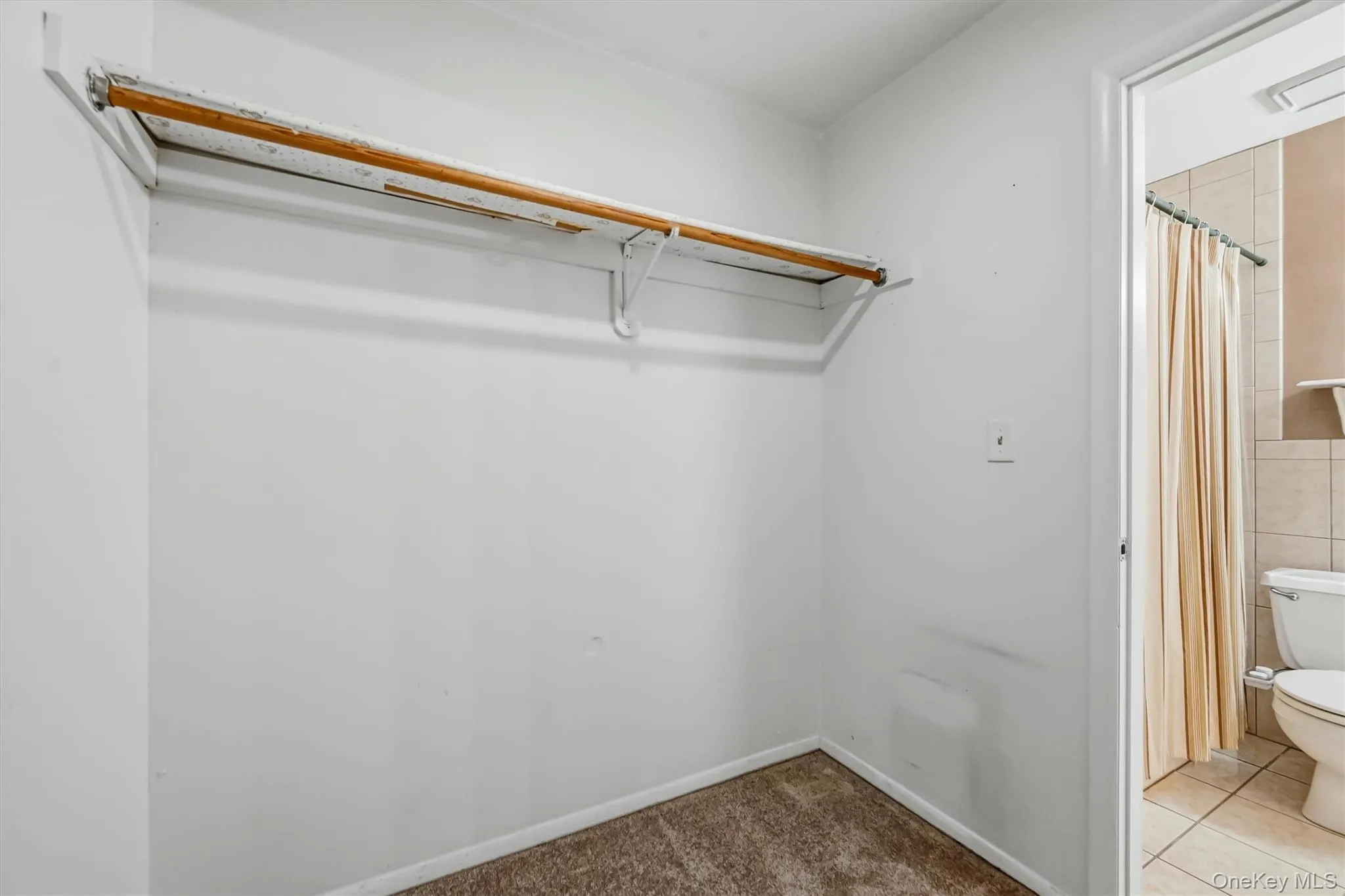 The primary bedroom has a large walk in closet and then leads into the bathroom The primary bedroom has a large walk in closet and then leads into the bathroom