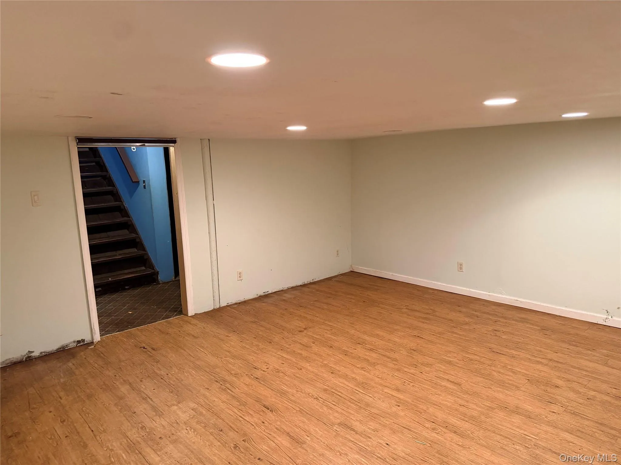 Basement room. Basement room.