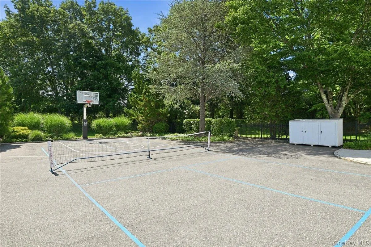 Pickleball and basketball court Pickleball and basketball court