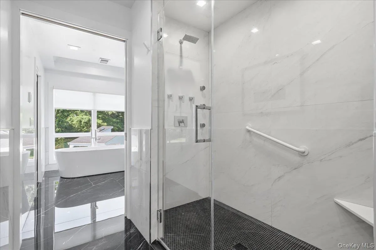 huge walk-in shower huge walk-in shower
