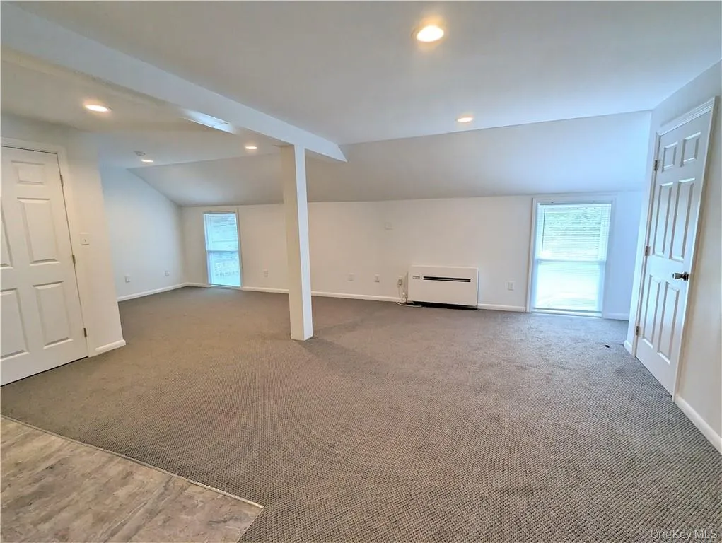 Living Room with heat/air pump Living Room with heat/air pump
