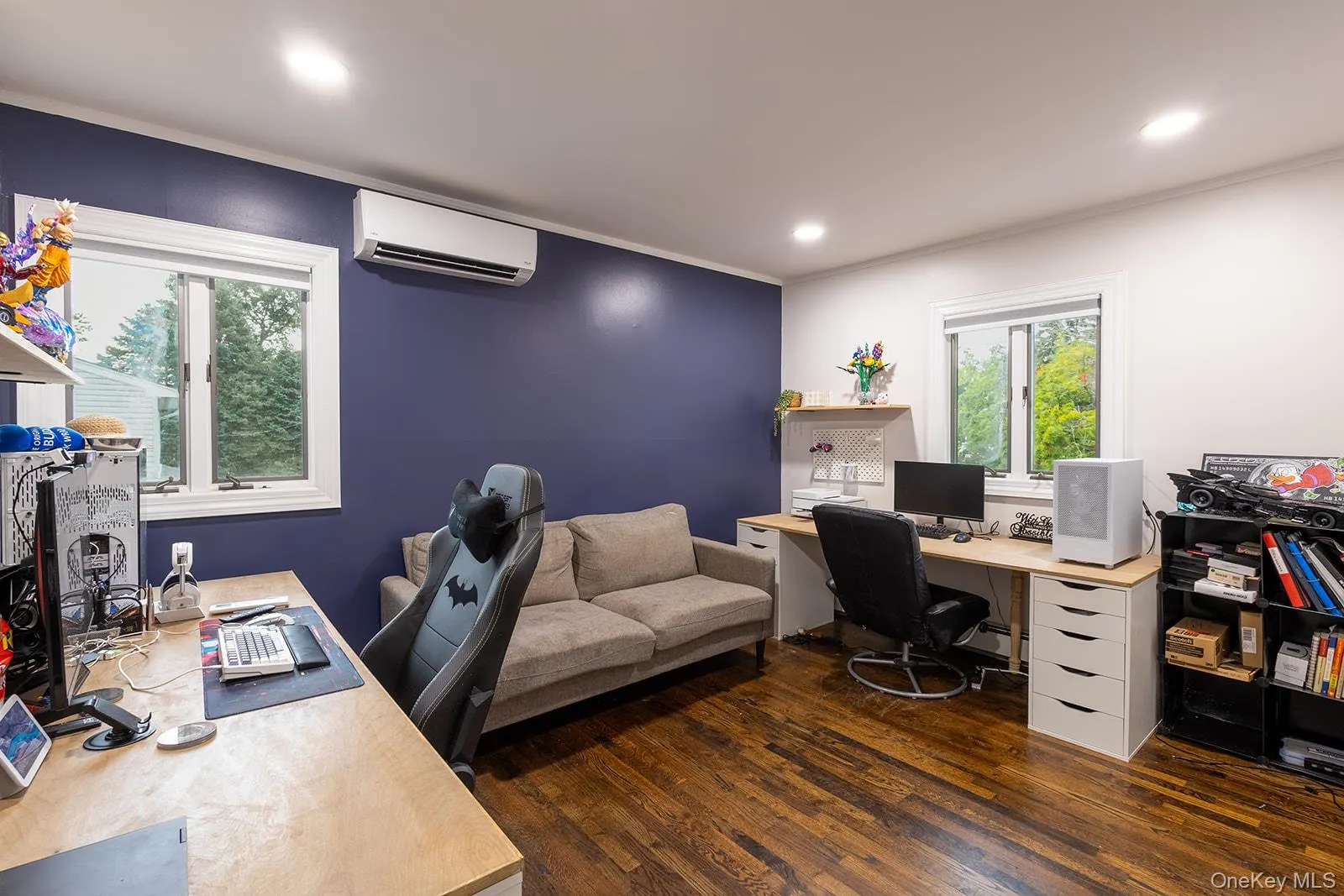 Bedroom used as an office Bedroom used as an office