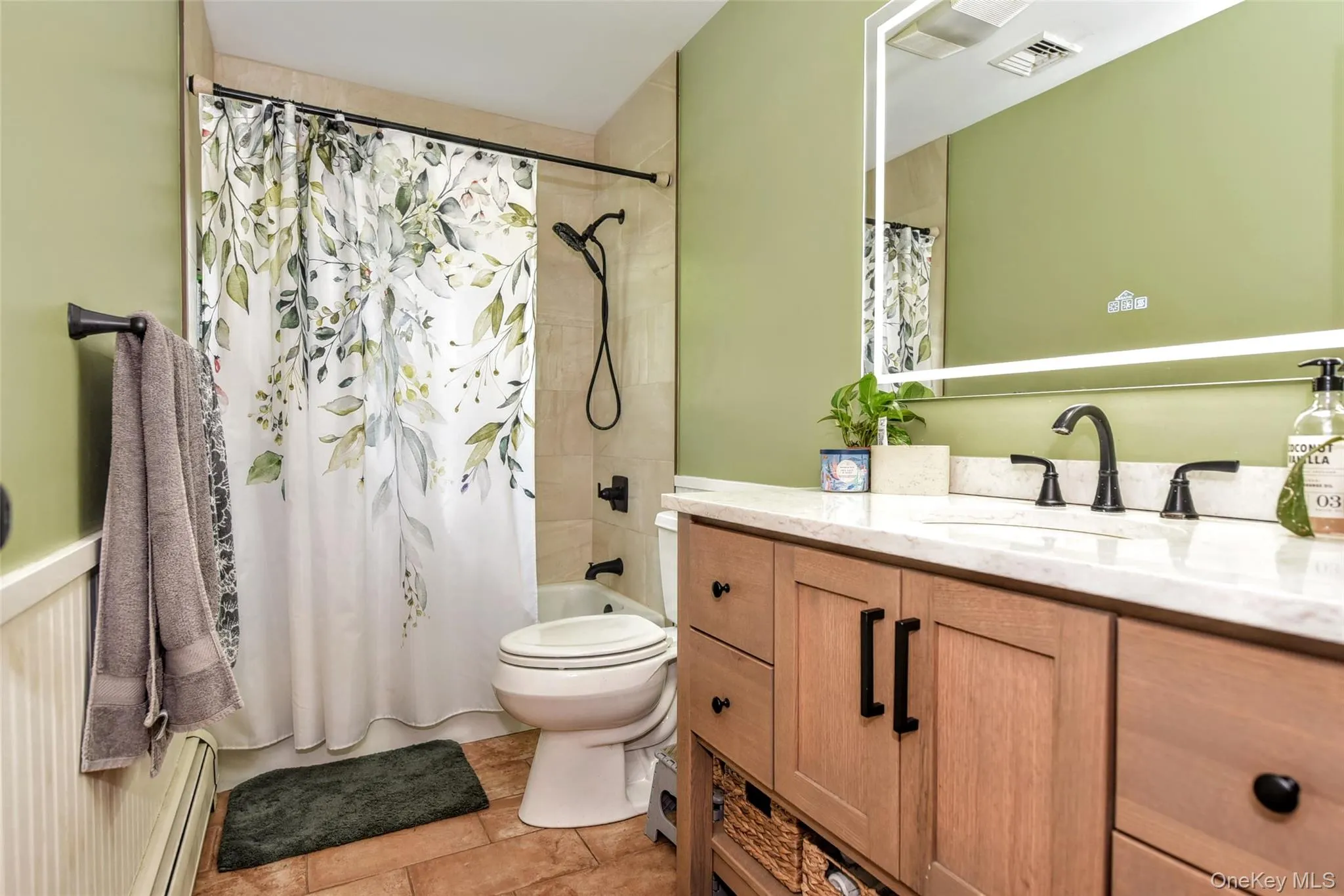 Updated bathroom Updated bathroom