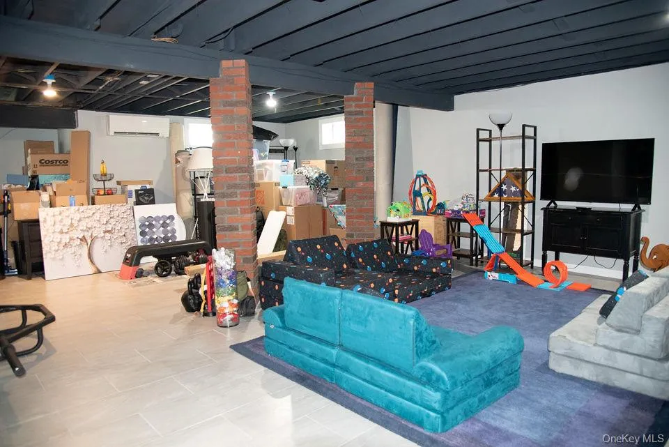 Large finished basement with laundry and additional storage Large finished basement with laundry and additional storage