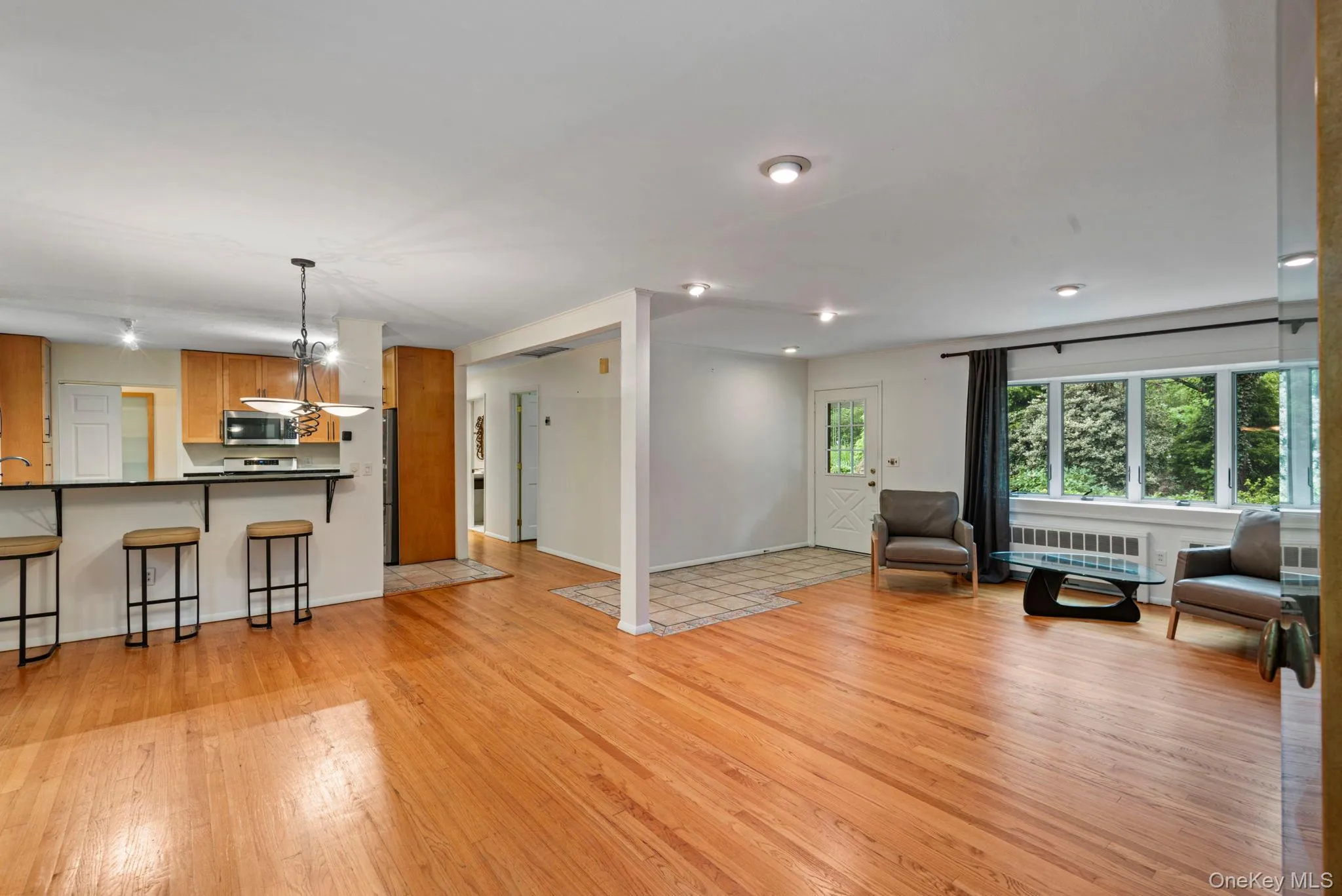 Open floor plan living Open floor plan living