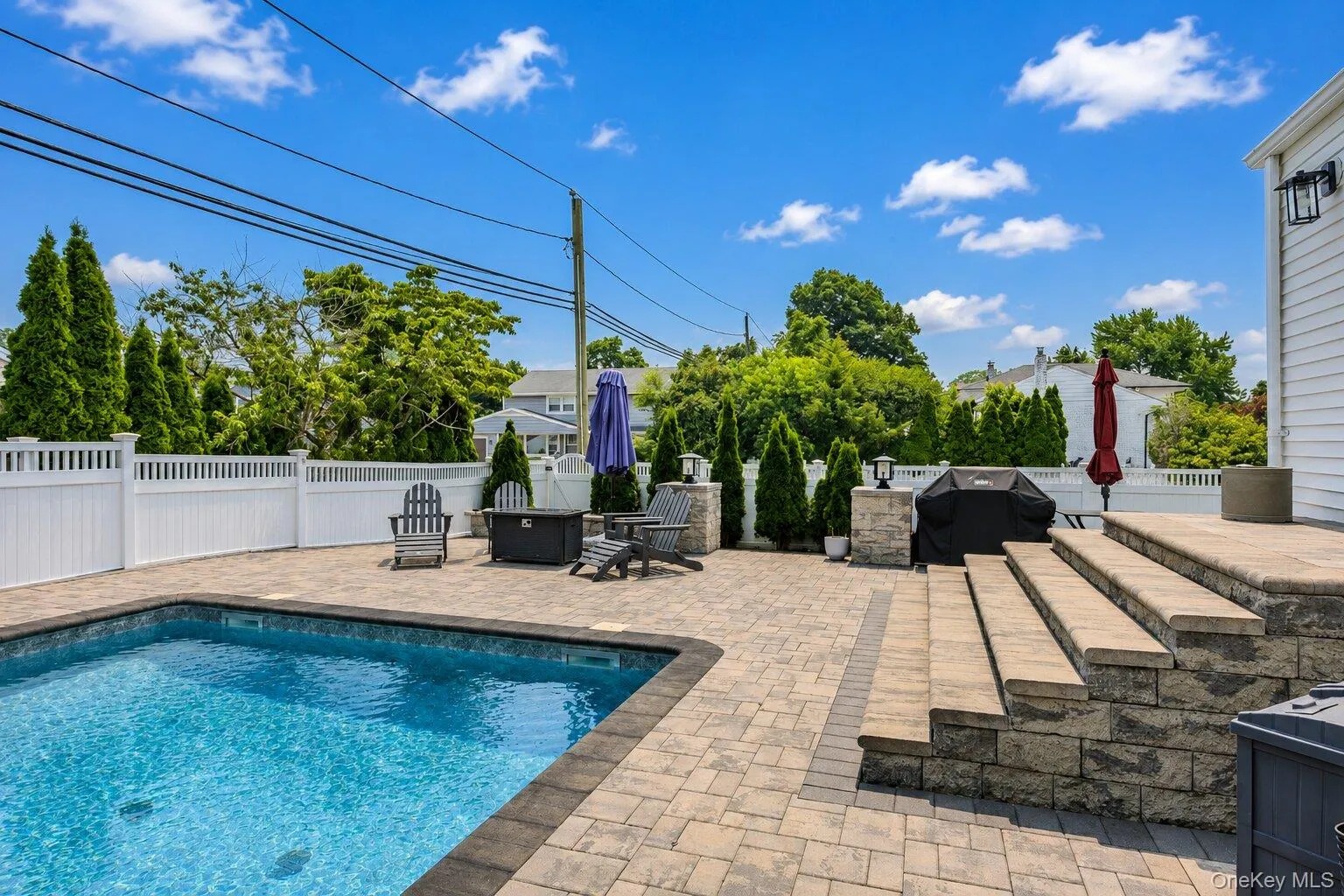 Paver Patio to Pool Paver Patio to Pool