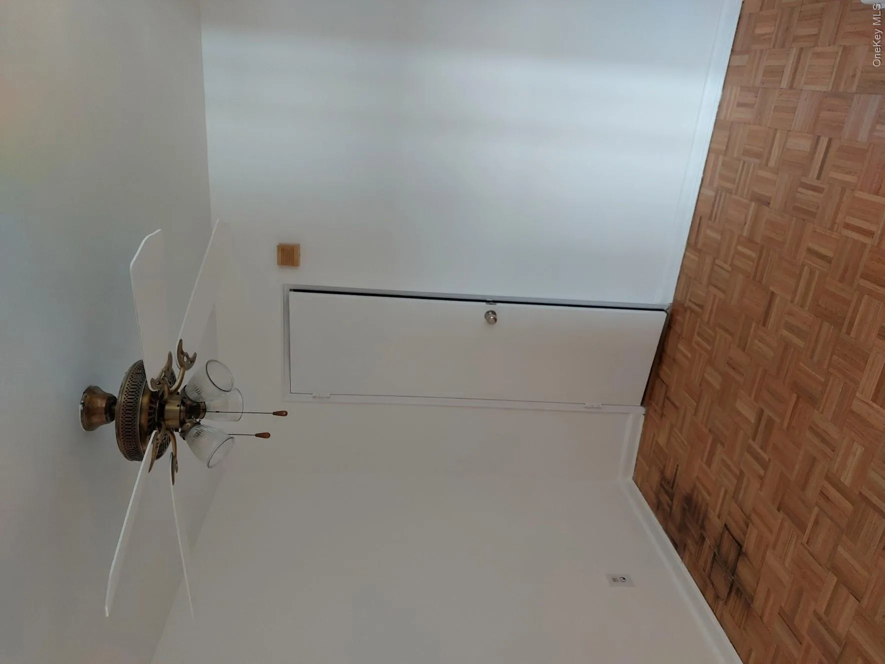featuring closet & ceiling fan featuring closet & ceiling fan