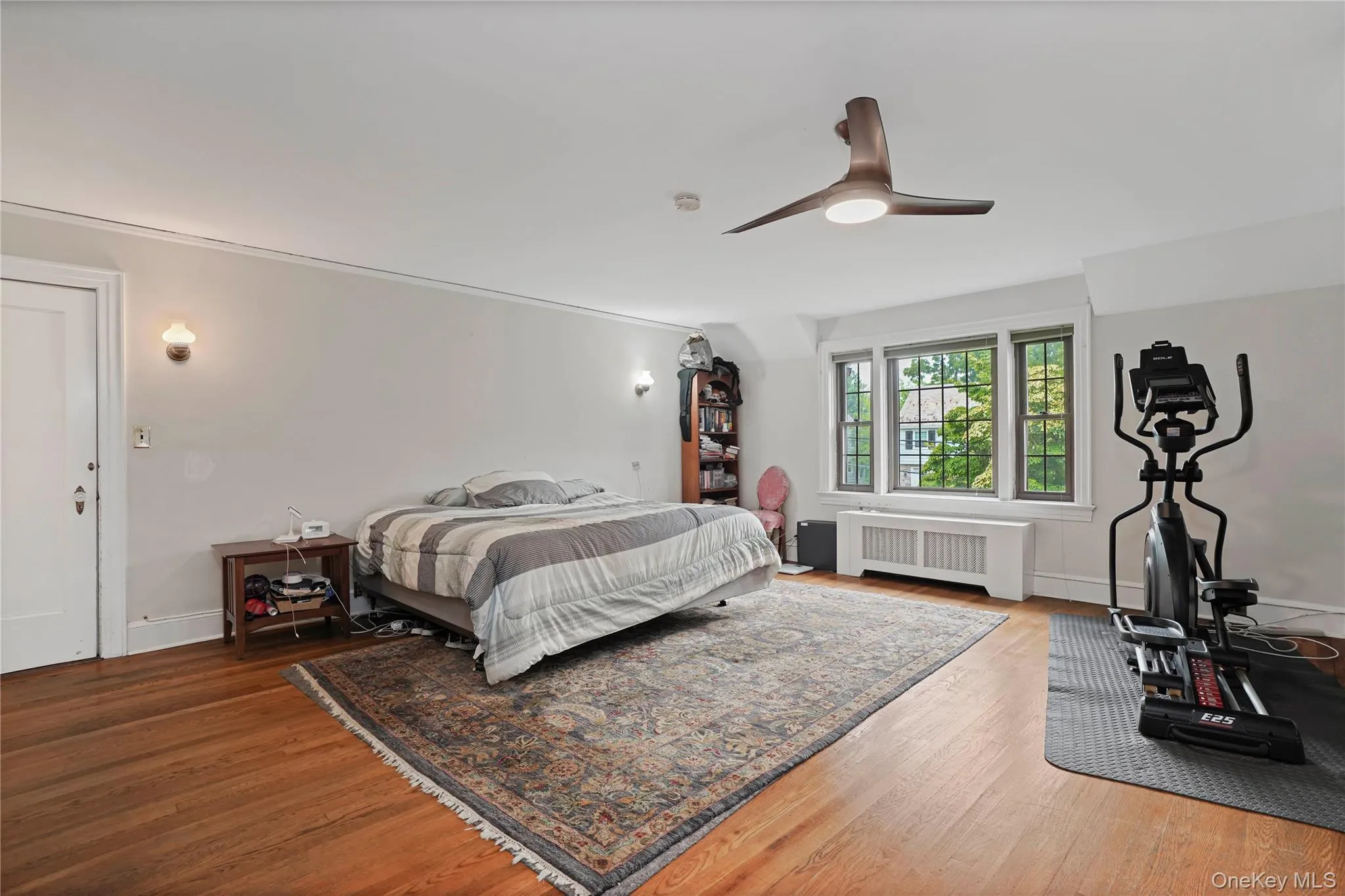 King Size Primary Bedroom With Ceiling Fan King Size Primary Bedroom With Ceiling Fan
