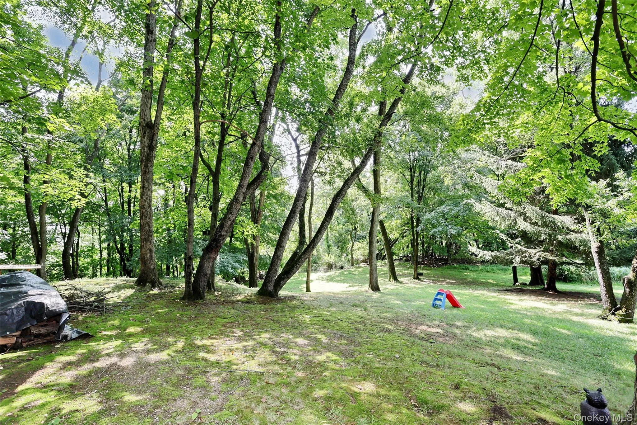 A view of the extensive back yard and garden. A view of the extensive back yard and garden.