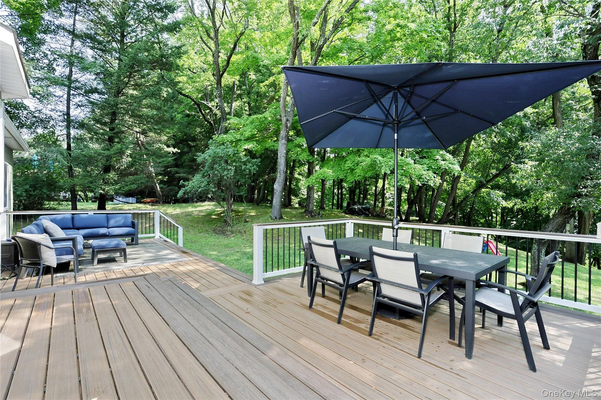 Privacy and greenery surround you. Privacy and greenery surround you.