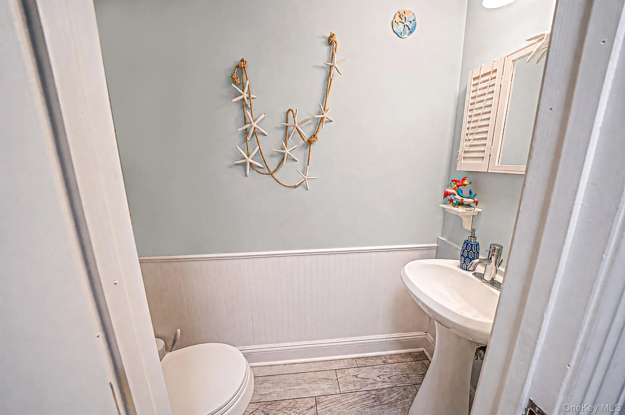 First floor powder room First floor powder room