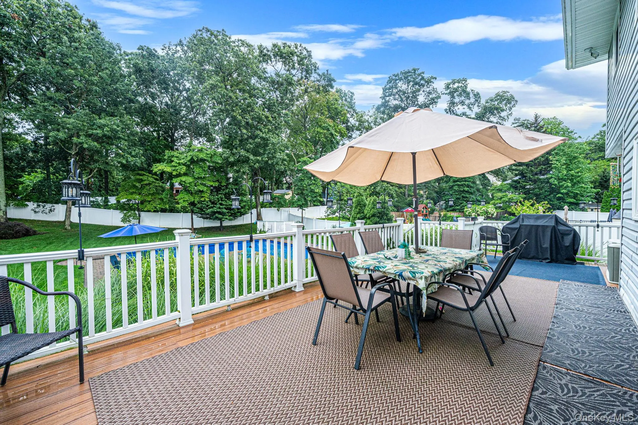 Large Trex deck Large Trex deck