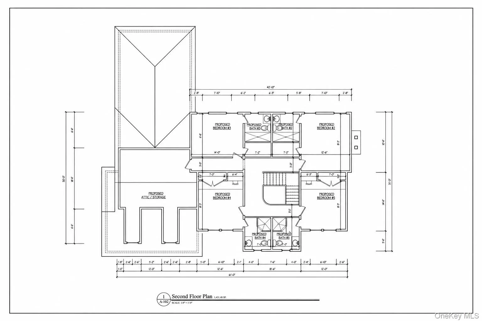 Floor plan of the Second Floor Floor plan of the Second Floor