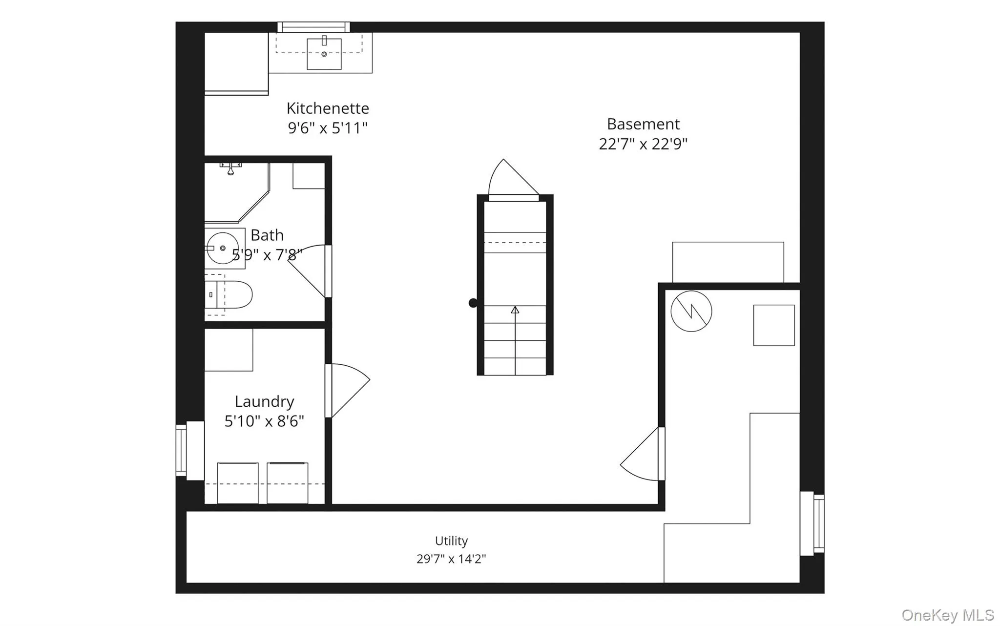Basement floorplan Basement floorplan