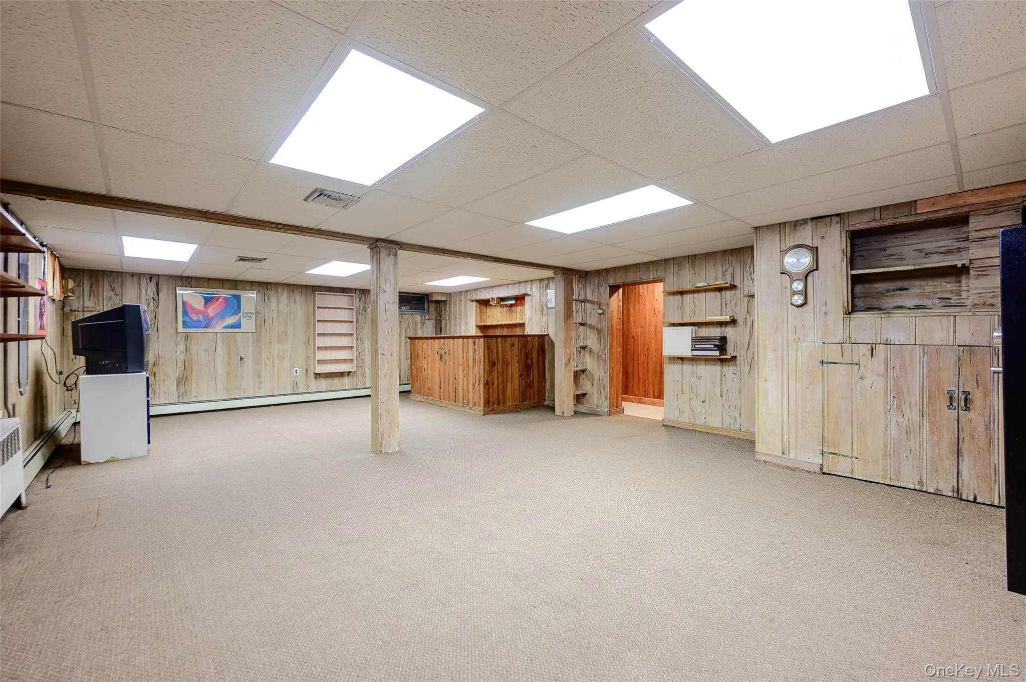 Finished basement Finished basement