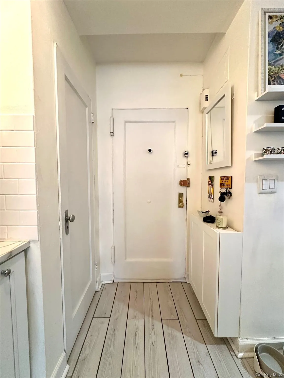 Entry into apartment Entry into apartment
