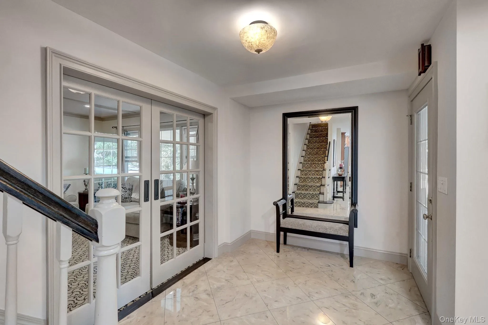 Showing sliding French Doors to Sitting Room Showing sliding French Doors to Sitting Room