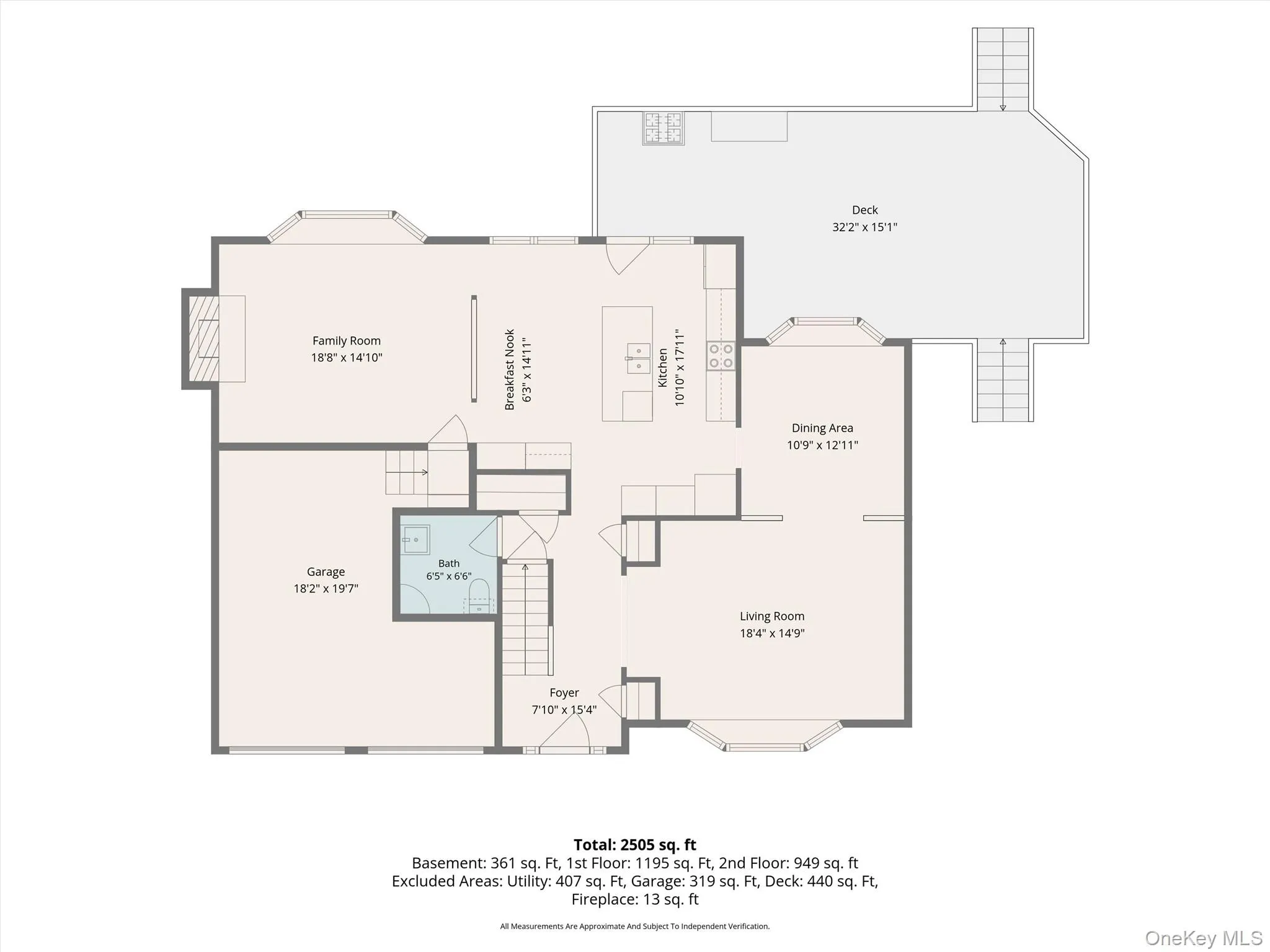 Main Level floor plan Main Level floor plan