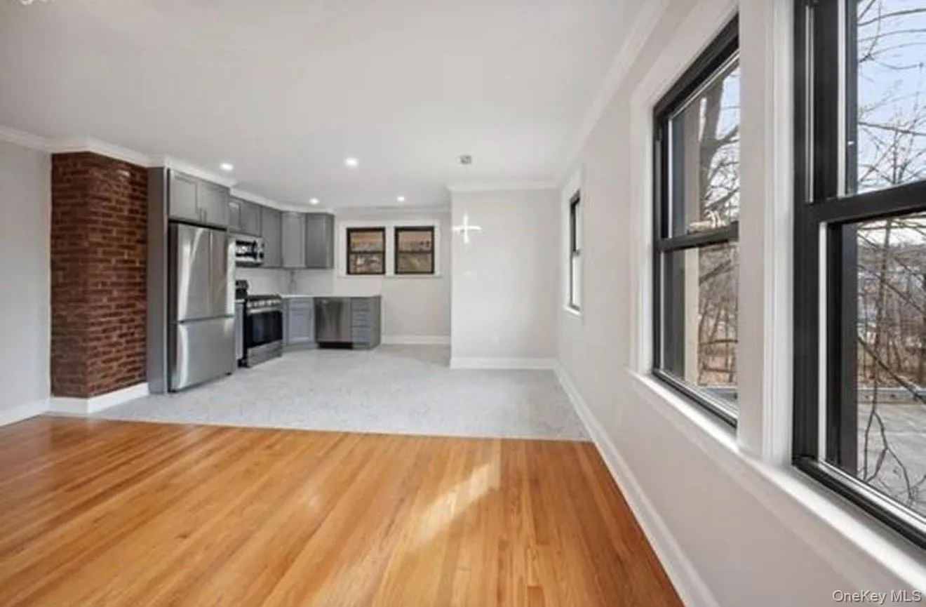 Open concept living-dinning area. Open concept living-dinning area.