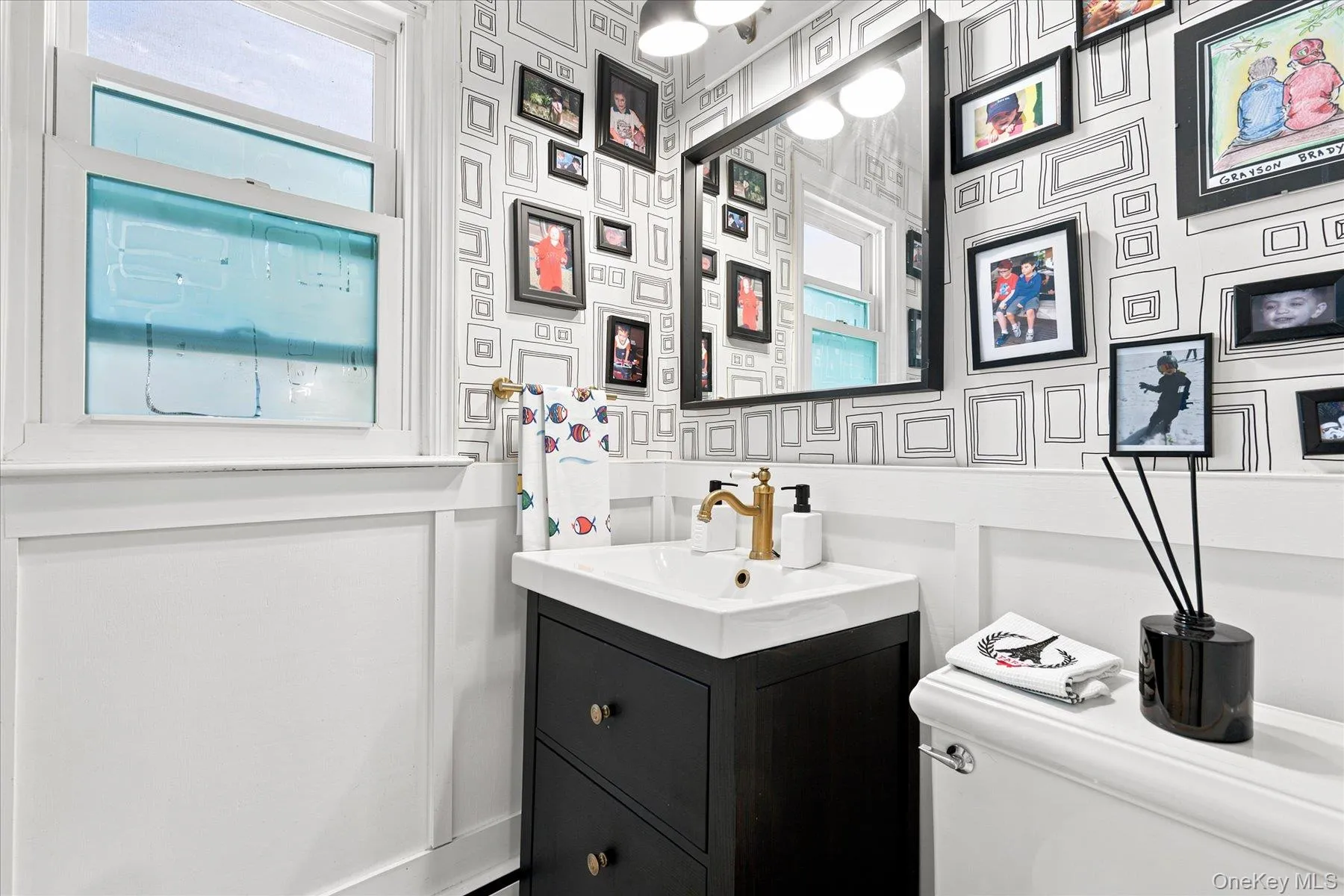 Updated 1/2 bath Updated 1/2 bath