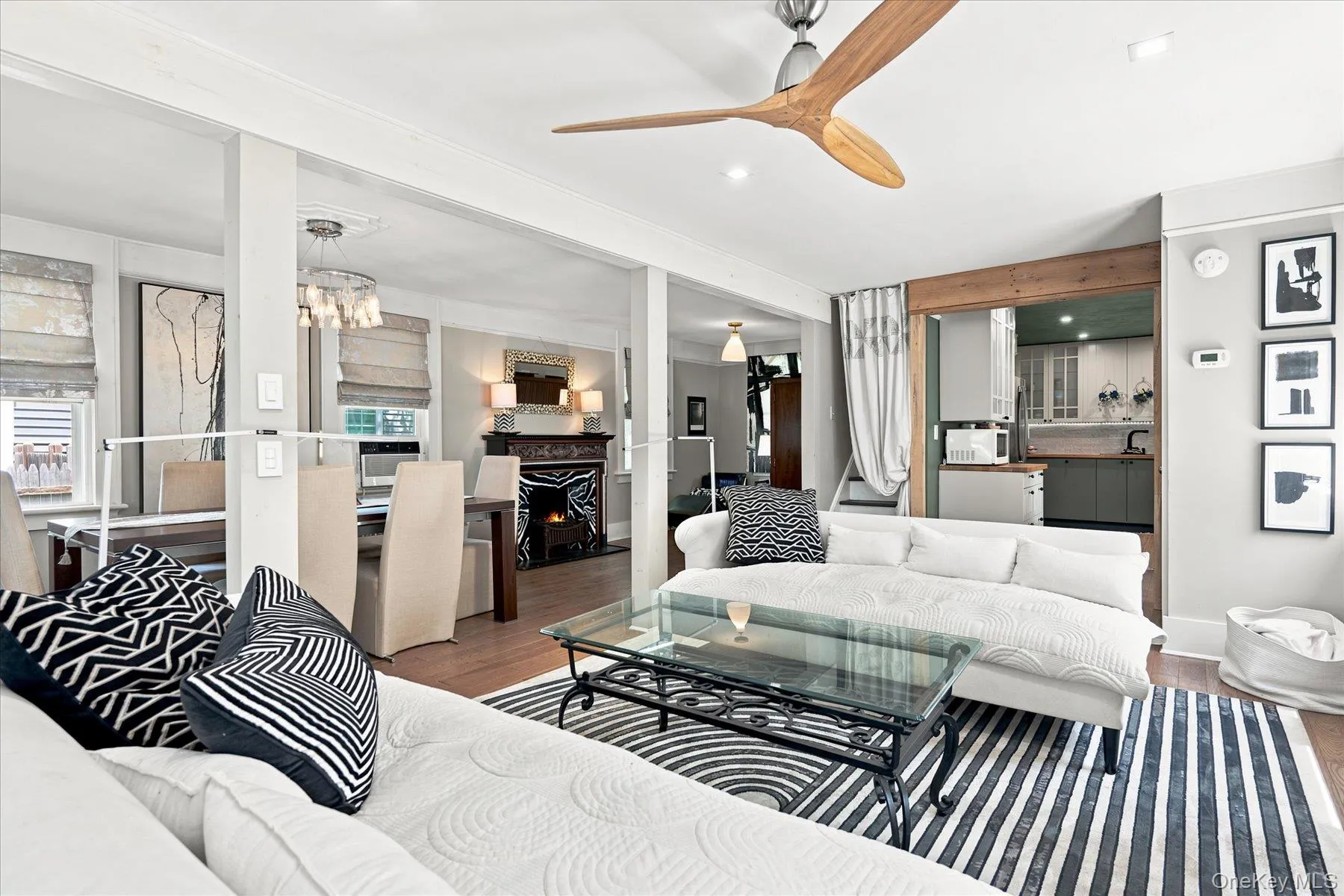 Open floor plan Open floor plan