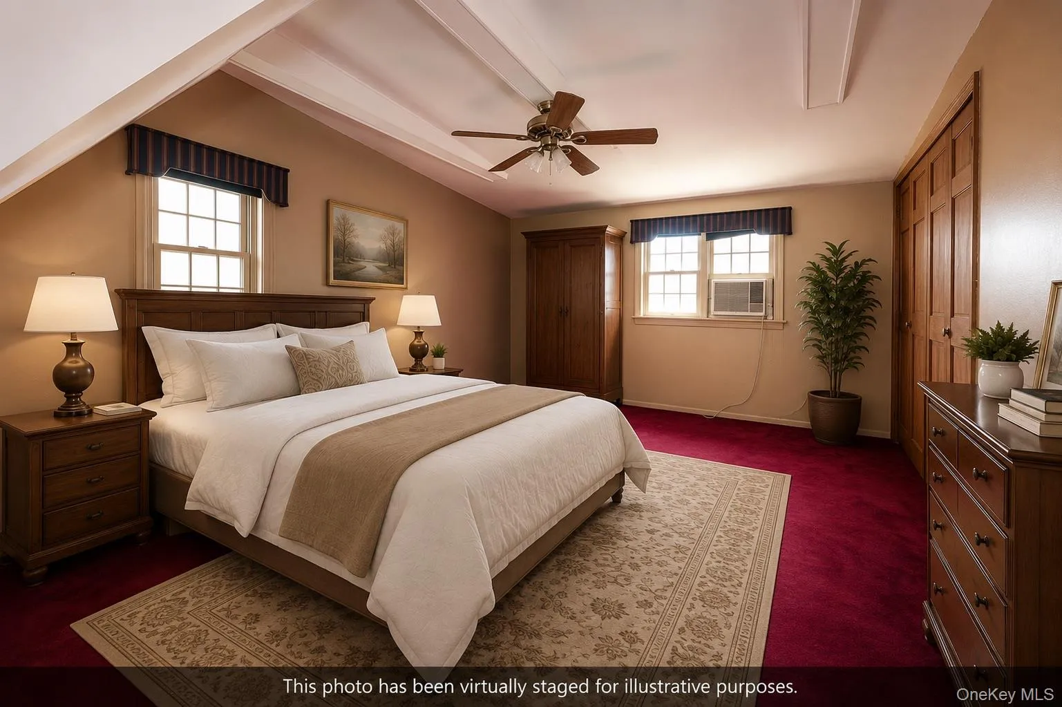 Virtually Staged Bedroom Virtually Staged Bedroom