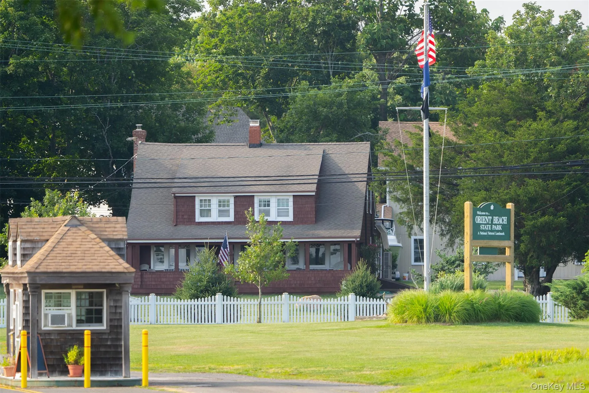 Amazing perspective of the Craftsman home and barns with amazing fishing opportunities off of Plum Gut less than a mile away. Amazing perspective of the Craftsman home and barns with amazing fishing opportunities off of Plum Gut less than a mile away.