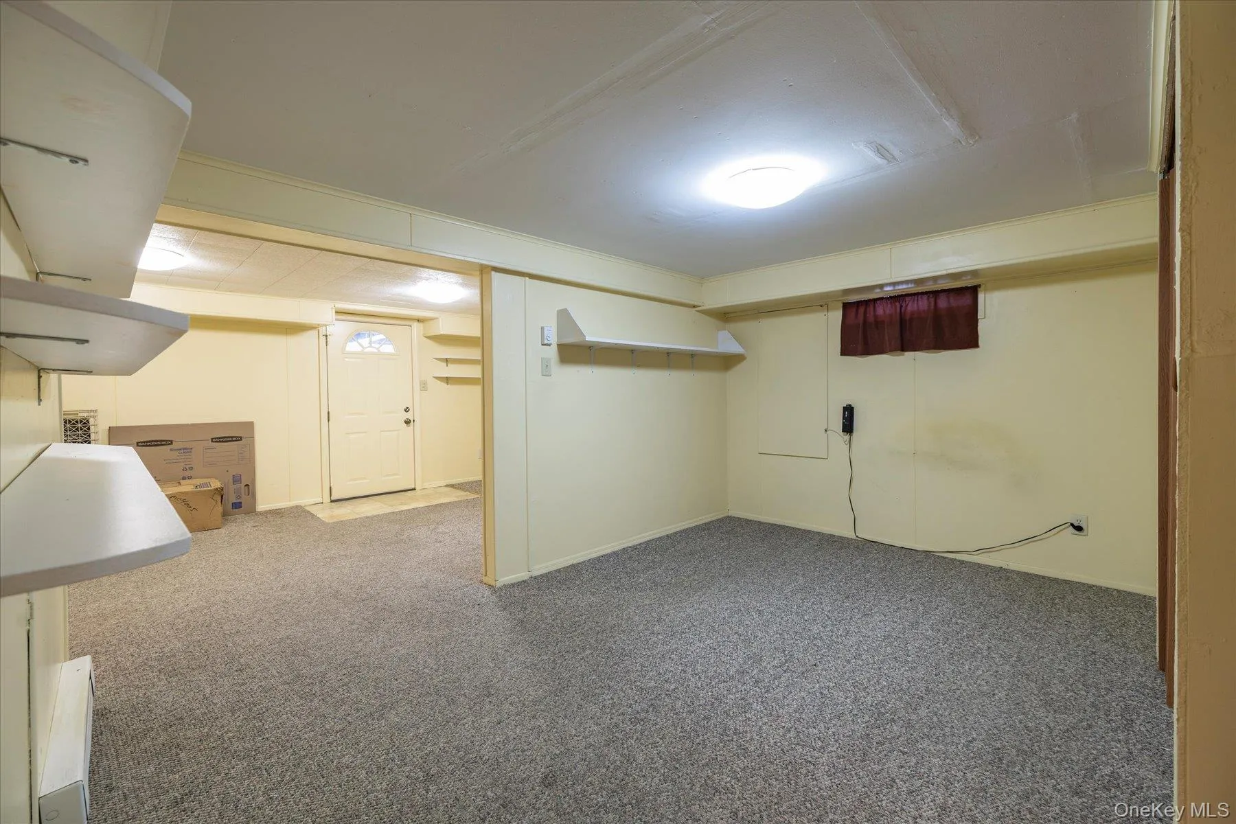 Finished room with outside entrance Finished room with outside entrance