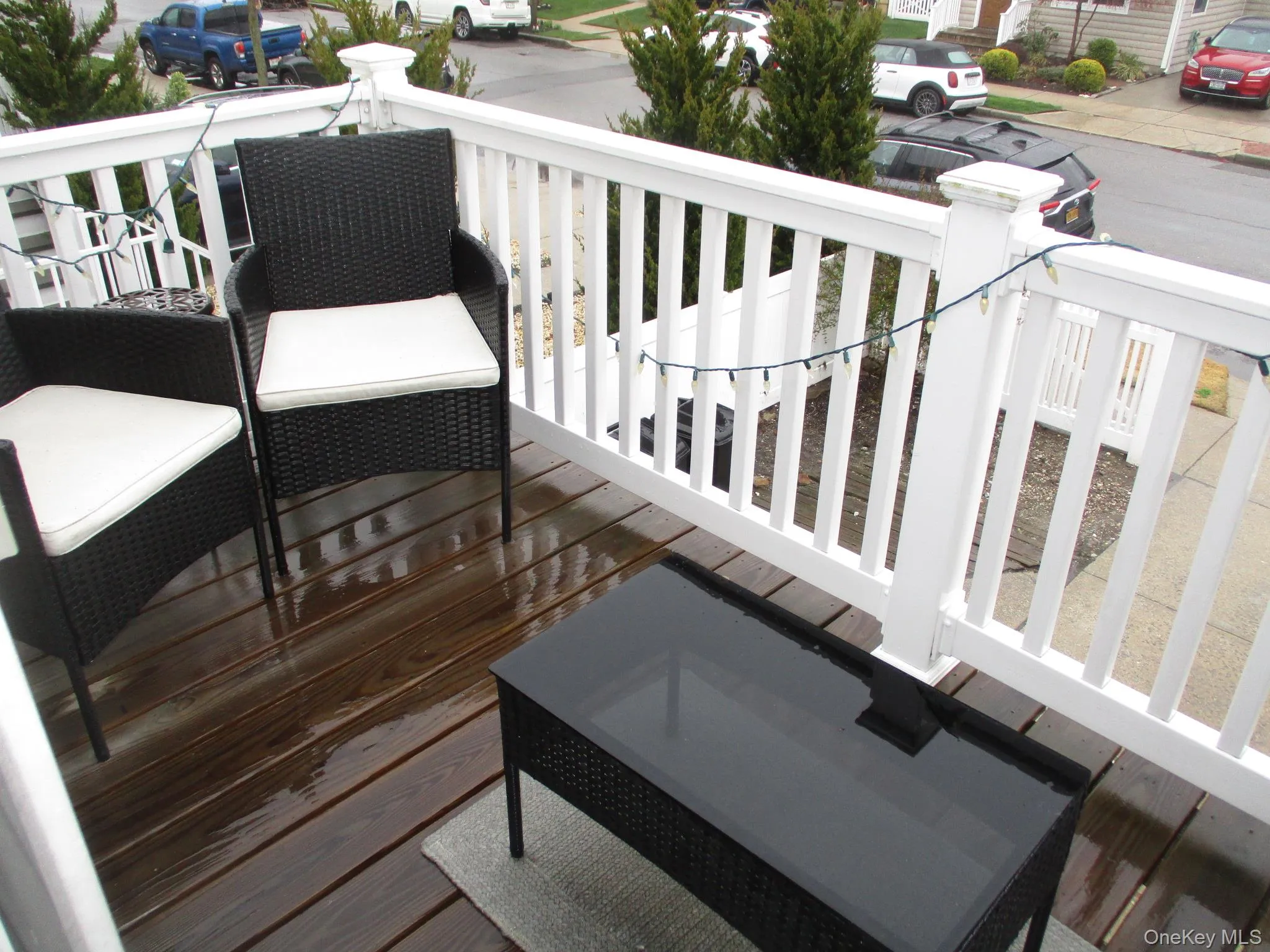 View of wooden deck View of wooden deck