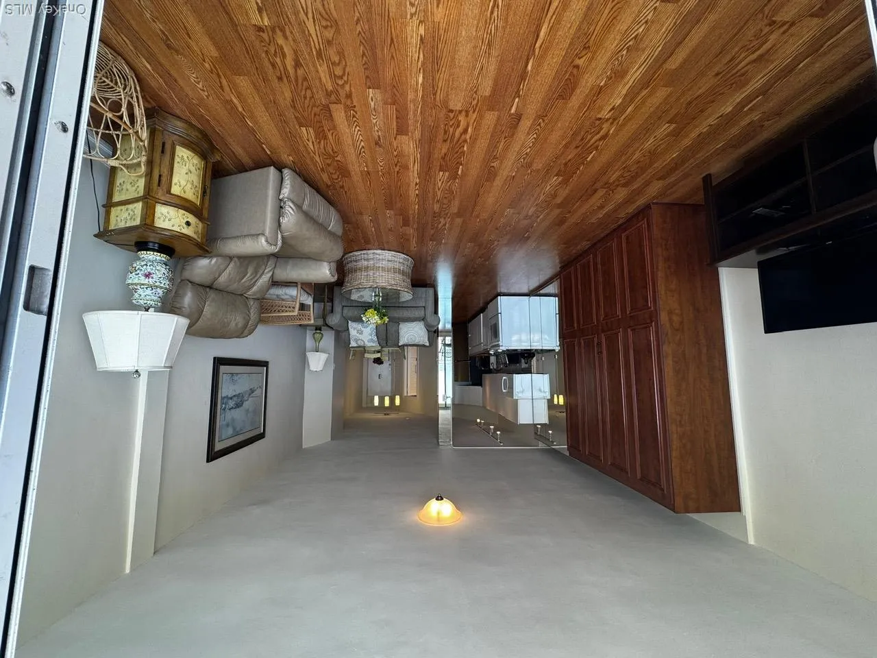Living room featuring wood finished floors Living room featuring wood finished floors