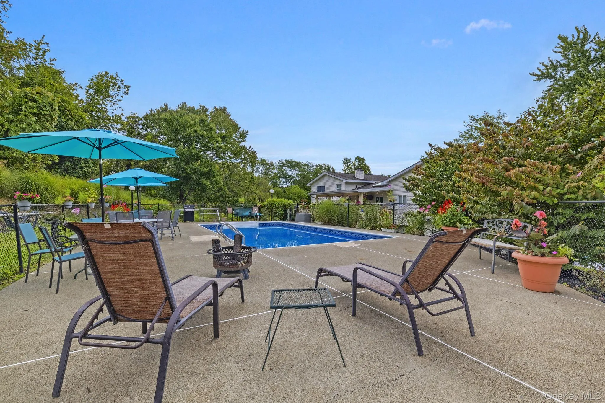 Morning coffee by the deck and/or the pool is always a great way to start the day! Morning coffee by the deck and/or the pool is always a great way to start the day!