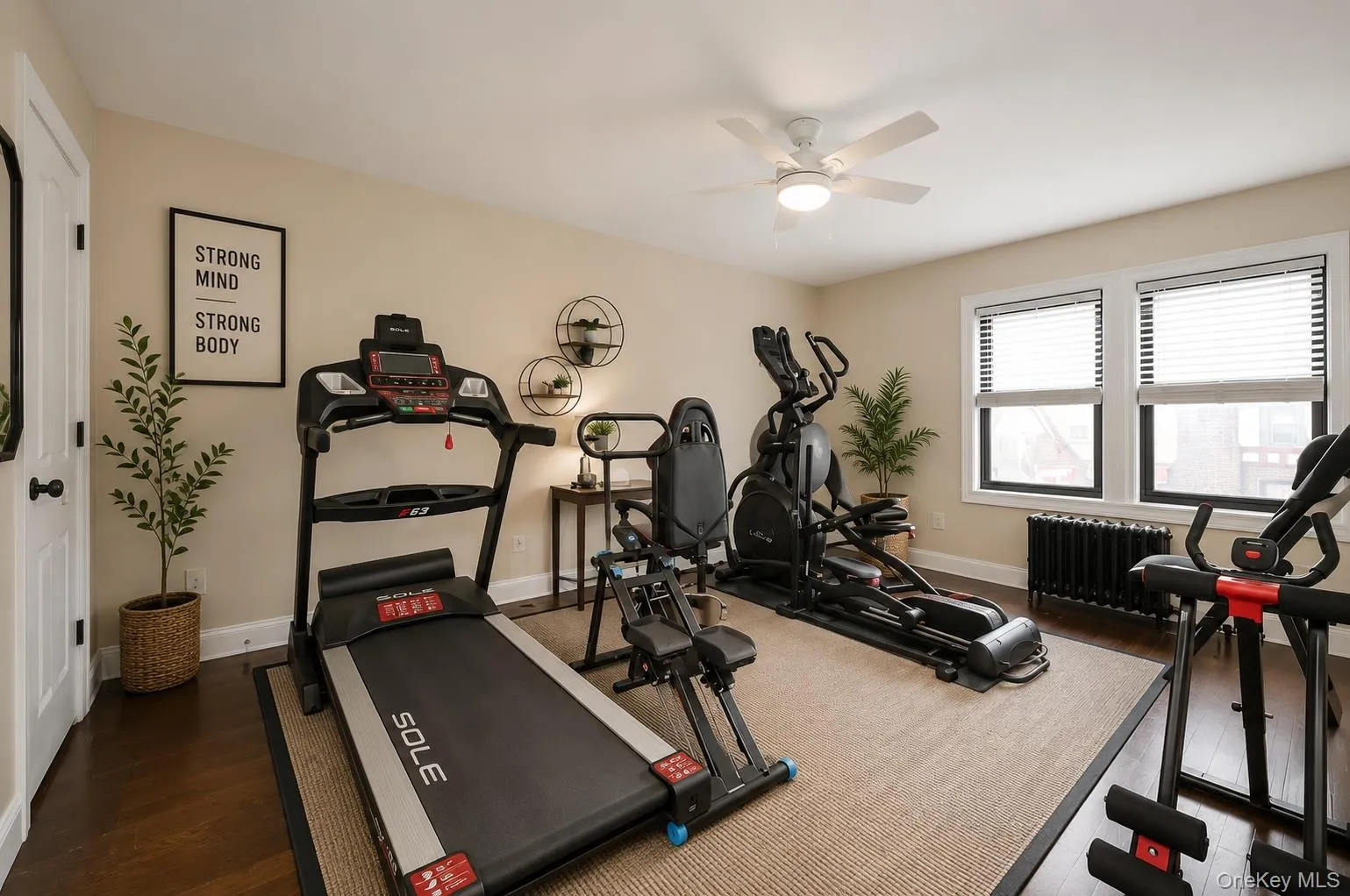 This is the second bedroom which is currently being used as a gym. This is the second bedroom which is currently being used as a gym.