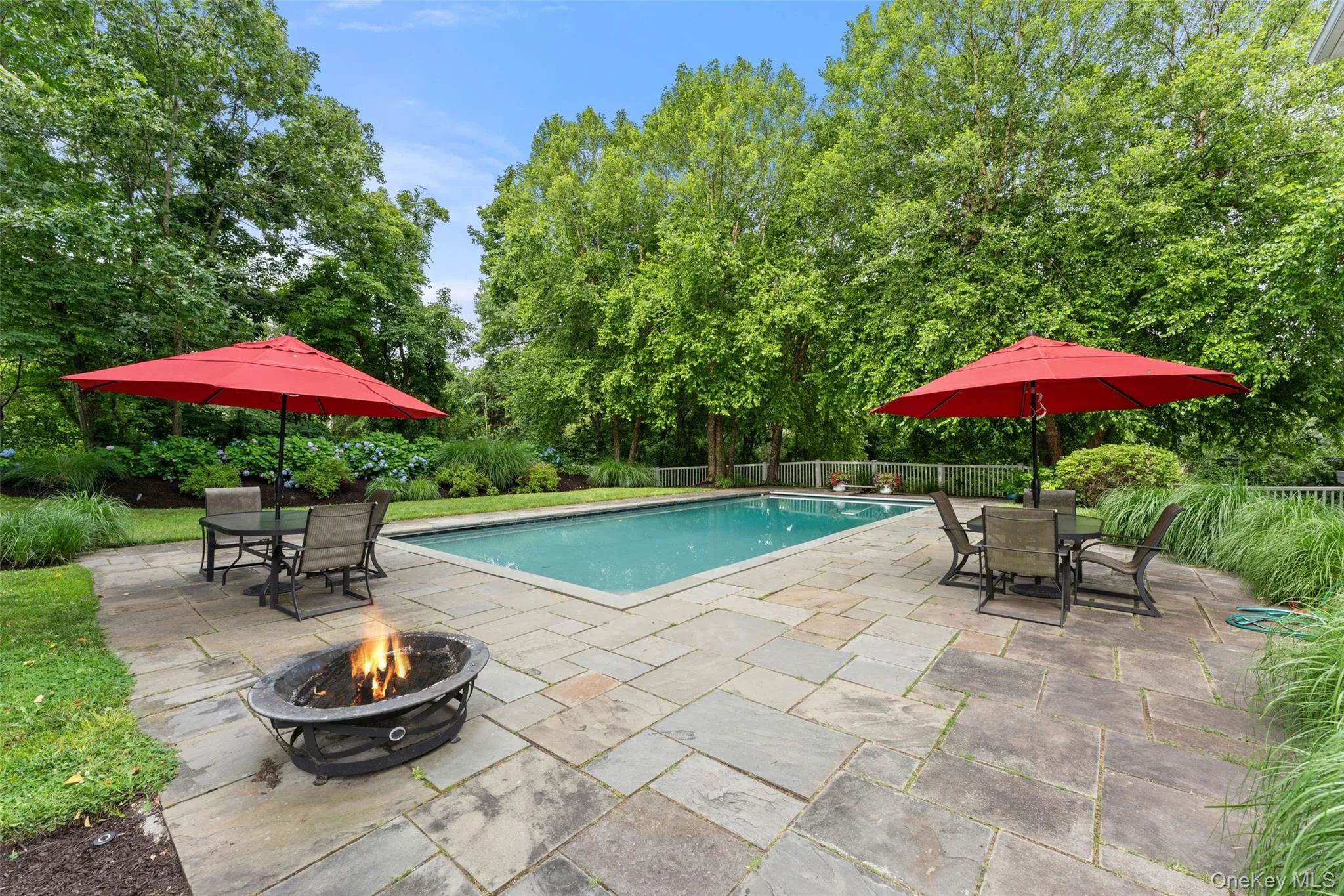 Pool view. Pool view.