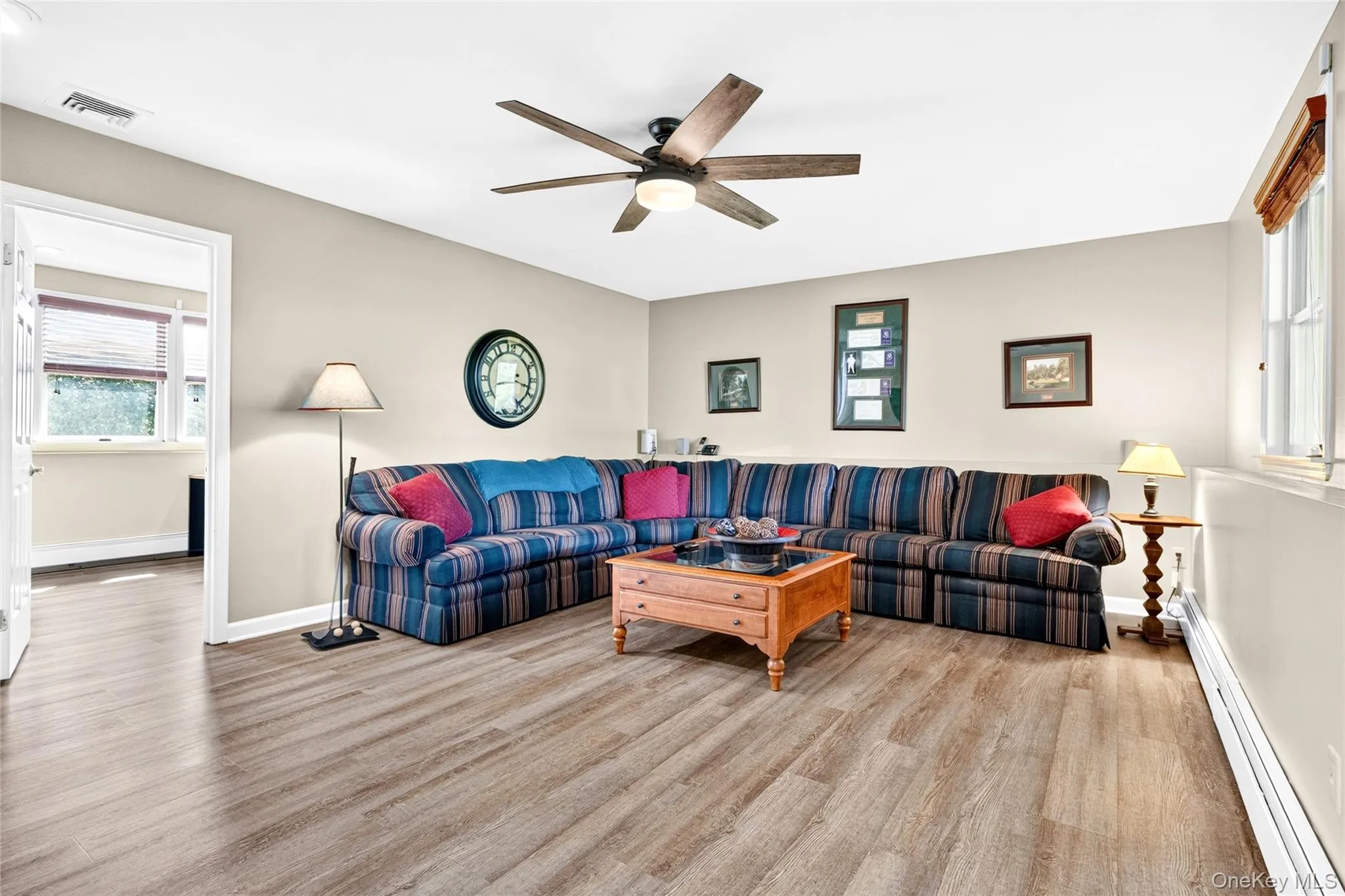 Large family room Large family room