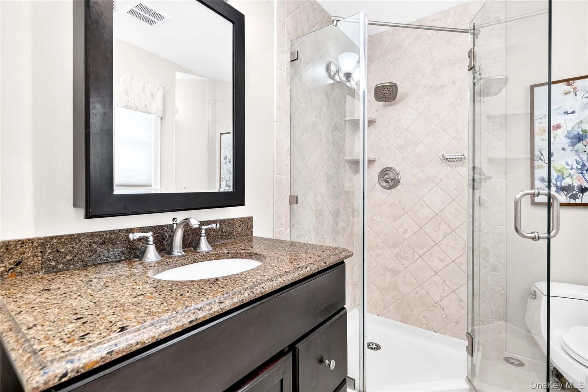 Primary bathroom with stand up shower Primary bathroom with stand up shower