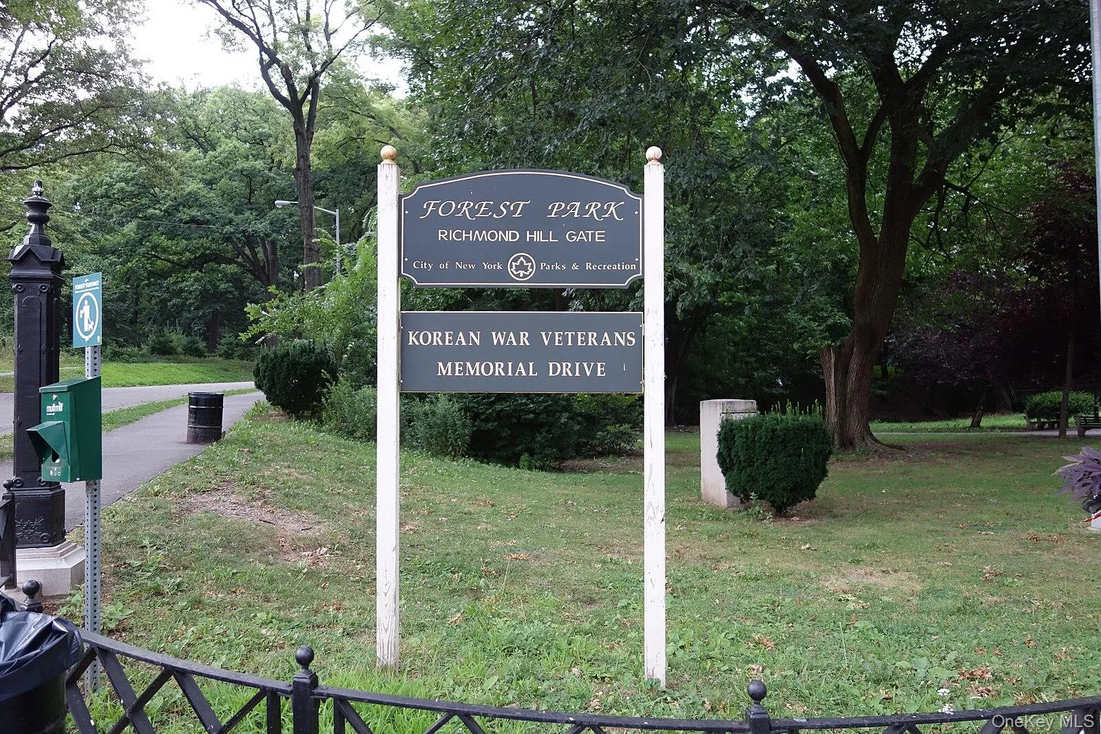 Entrance to Forest Park on the Corner! Entrance to Forest Park on the Corner!