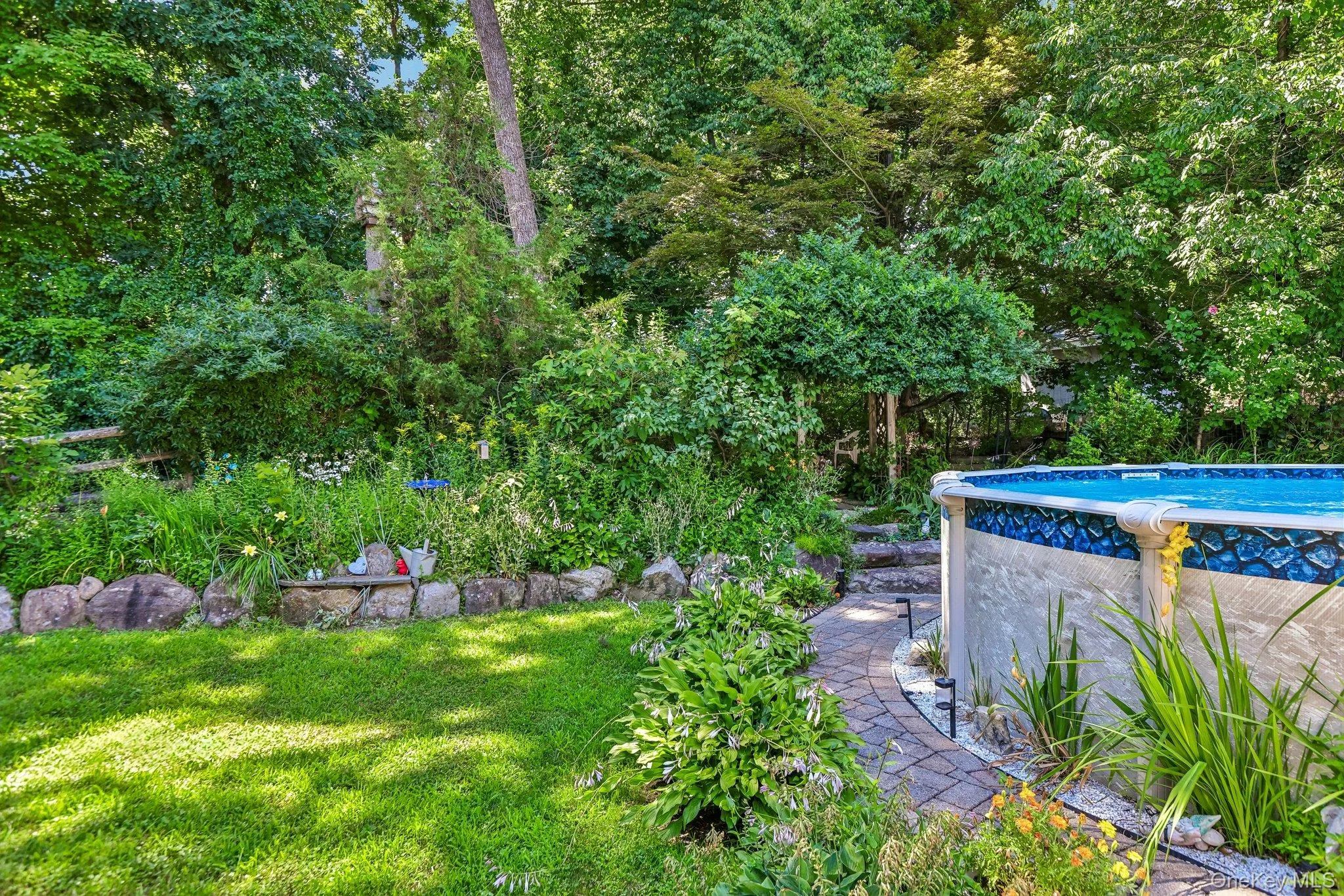 Private back yard Private back yard