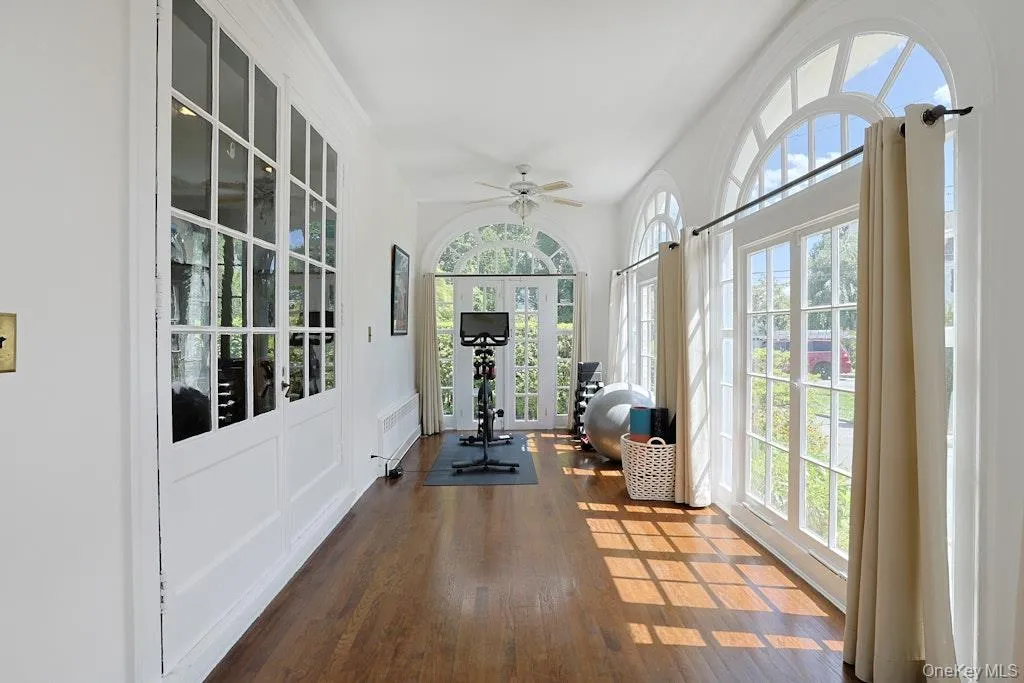 Work, Work Out, Play, Grow Orchids..Palladian Doors Are Oh-So Fitting! Work, Work Out, Play, Grow Orchids..Palladian Doors Are Oh-So Fitting!