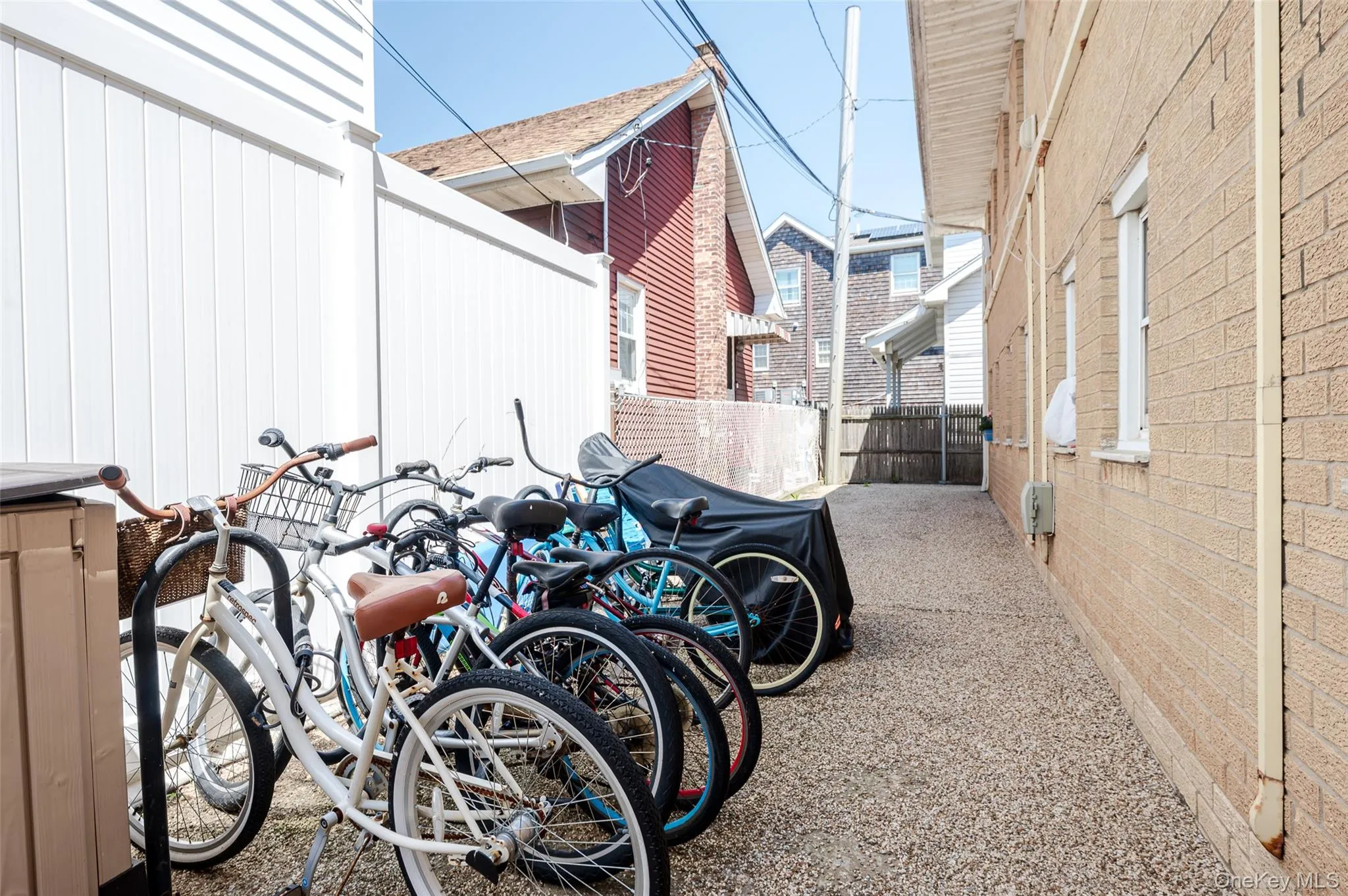 Bike Rack in Back of Structure Bike Rack in Back of Structure