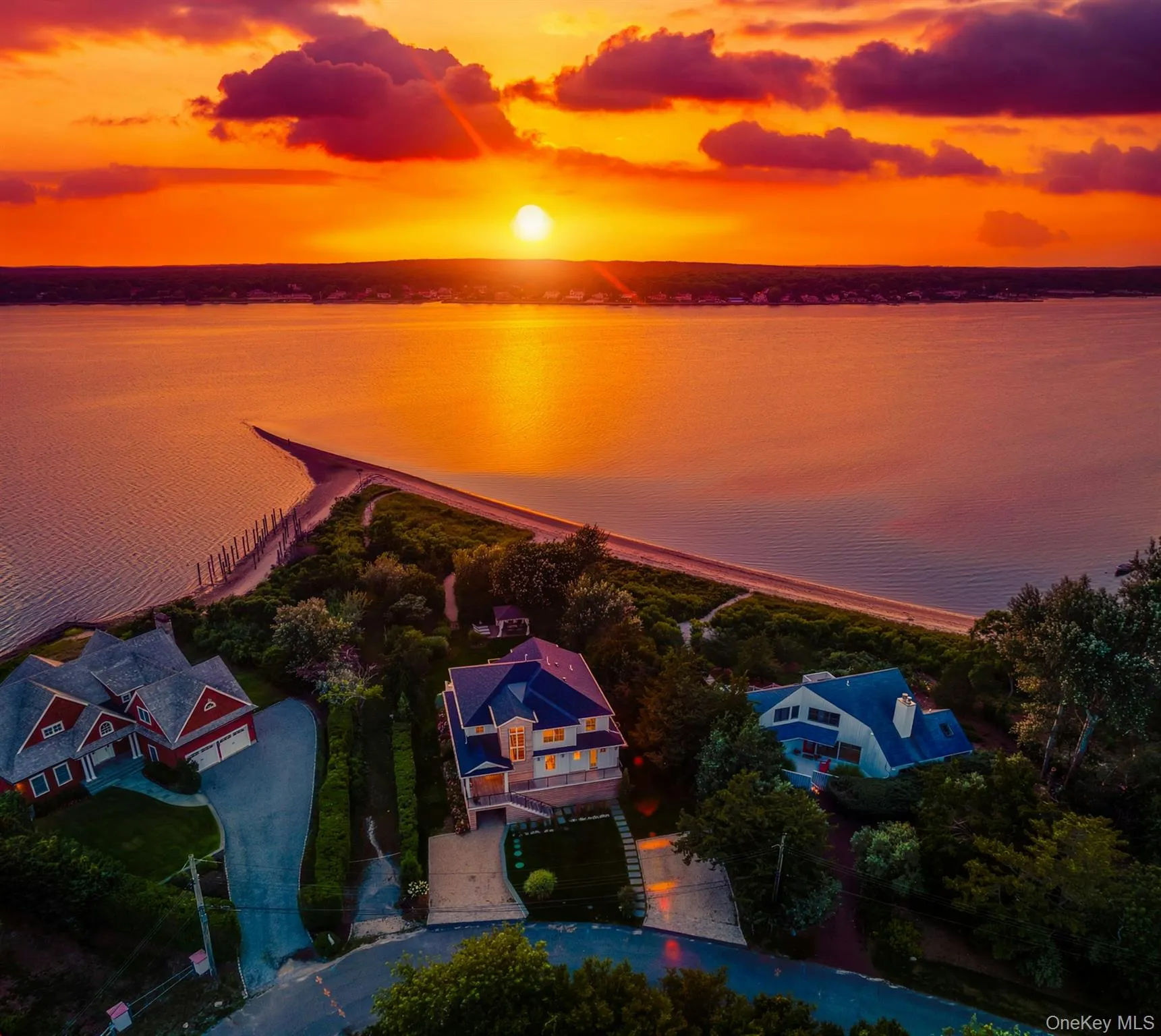 Waterfront property featuring a private beach and direct water access Waterfront property featuring a private beach and direct water access