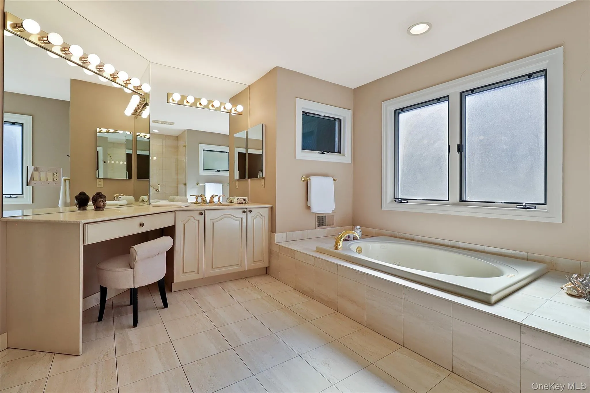 Spacious primary bathroom Spacious primary bathroom