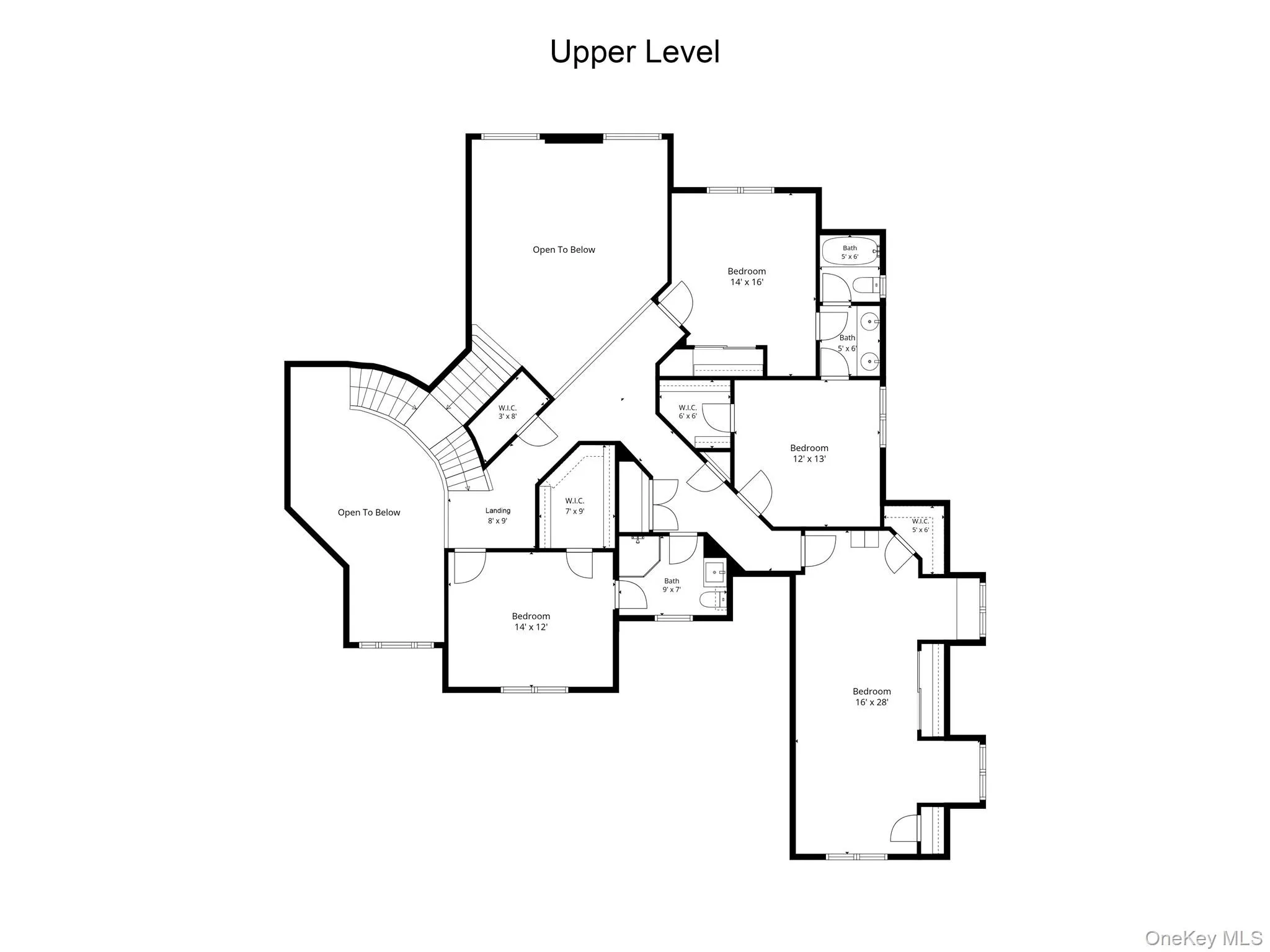 Upper level-square footage not guaranteed as accurate Upper level-square footage not guaranteed as accurate