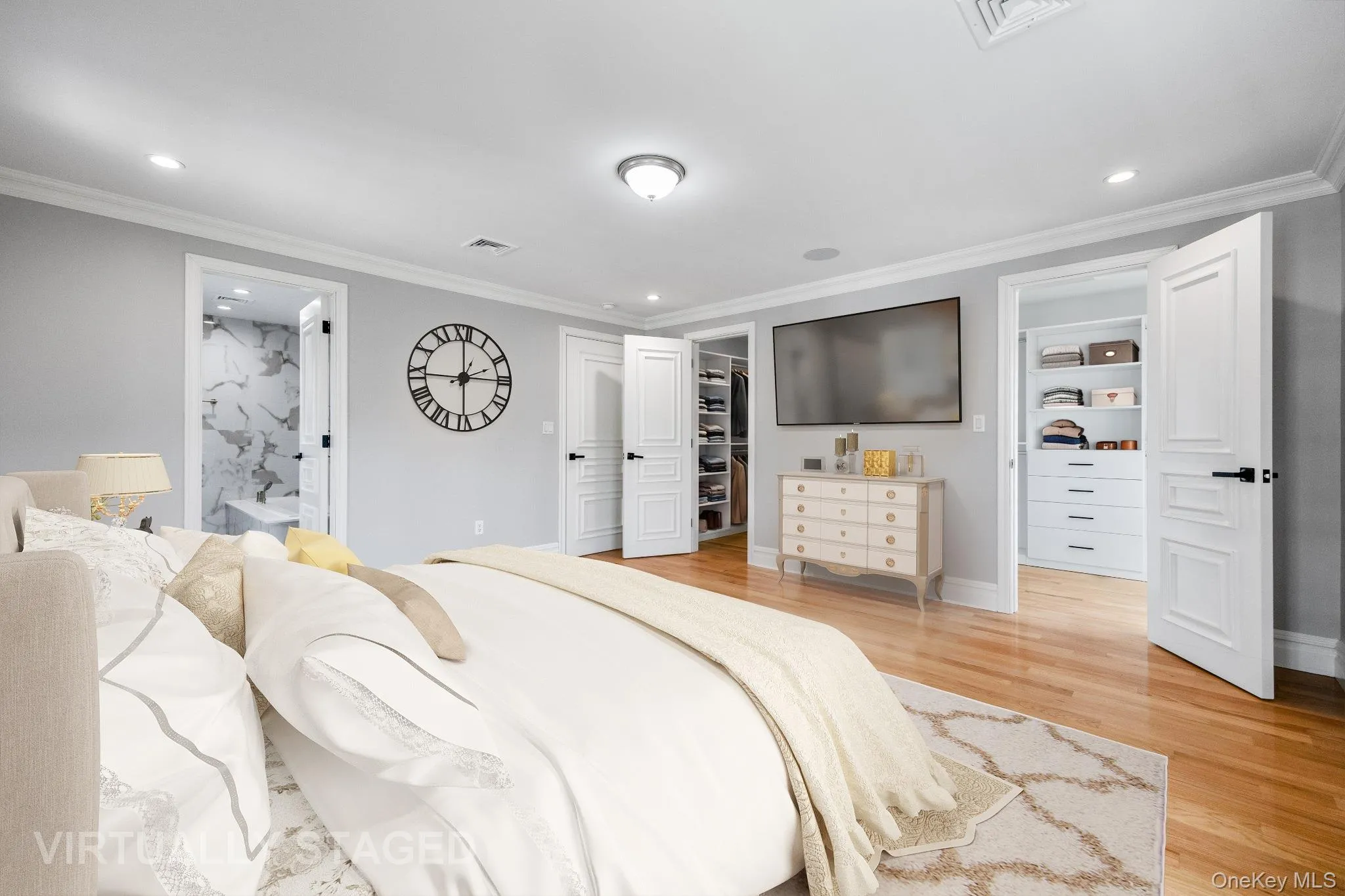 Primary Bedroom - virtually staged Primary Bedroom - virtually staged