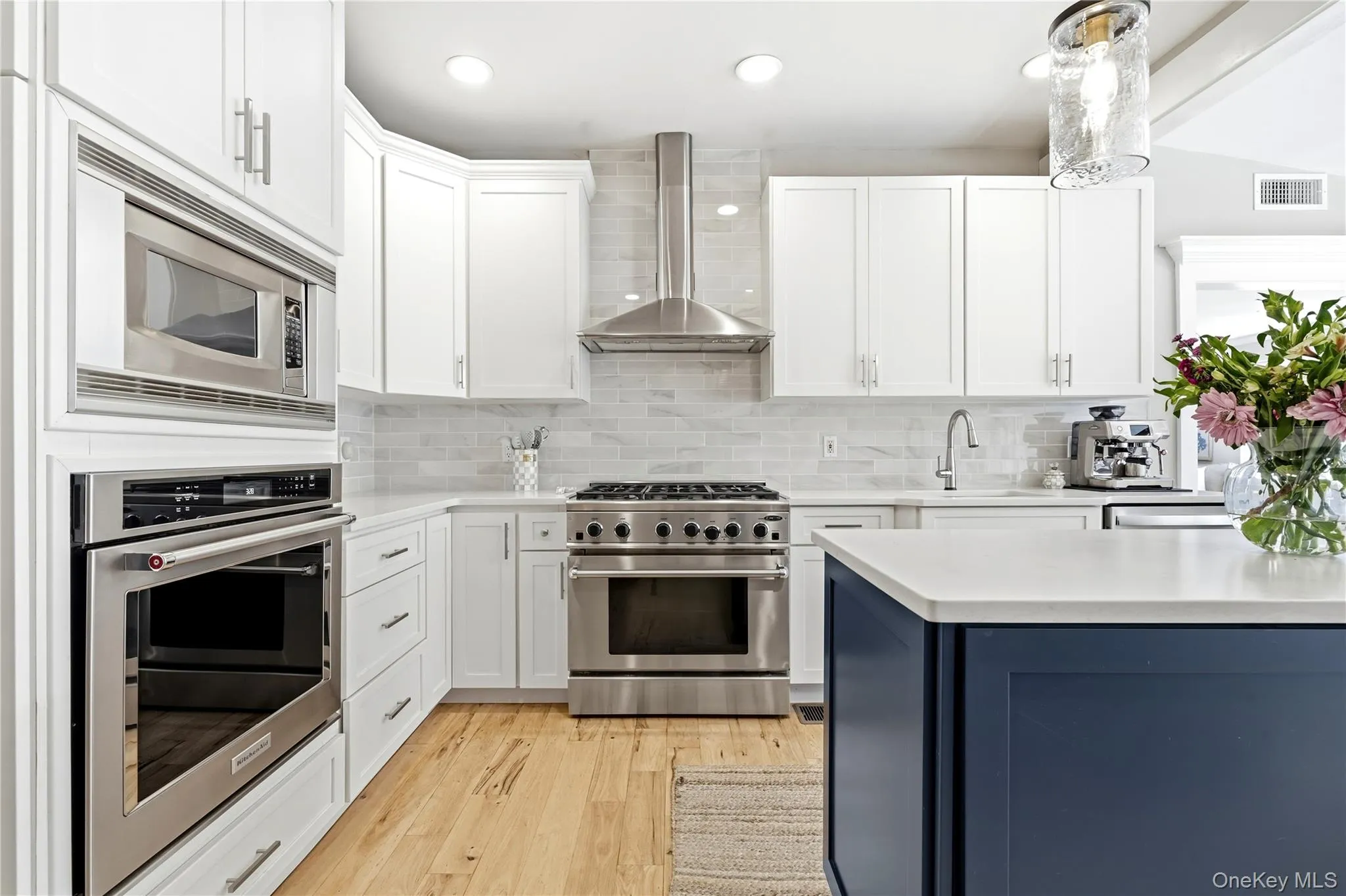 Two ovens, microwave, 2023 Sub Zero 48 inch refrigerator, Two ovens, microwave, 2023 Sub Zero 48 inch refrigerator,