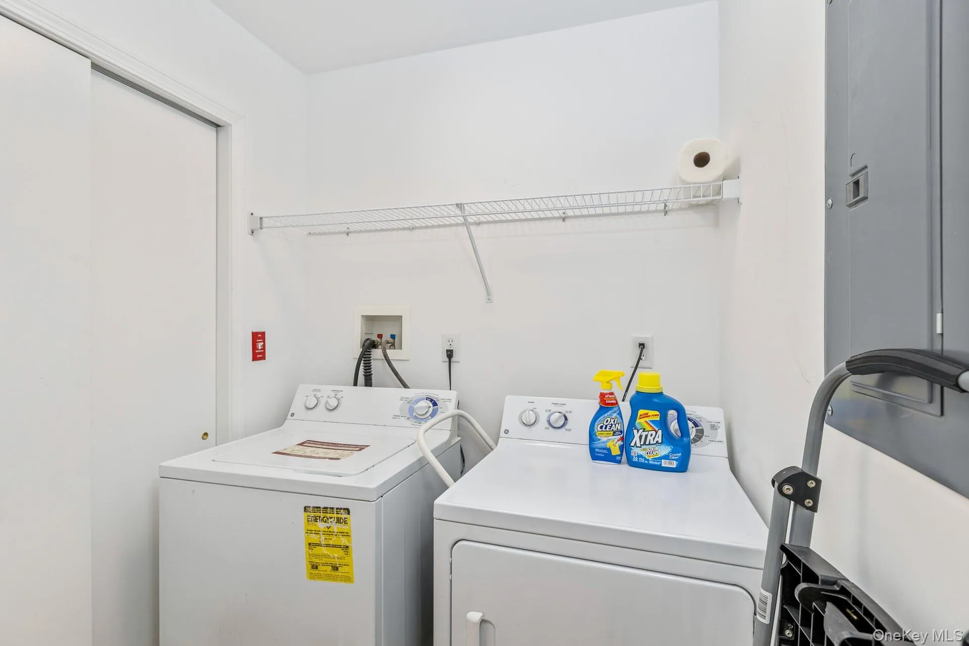 Dedicated laundry area featuring a washer and dryer, Dedicated laundry area featuring a washer and dryer,