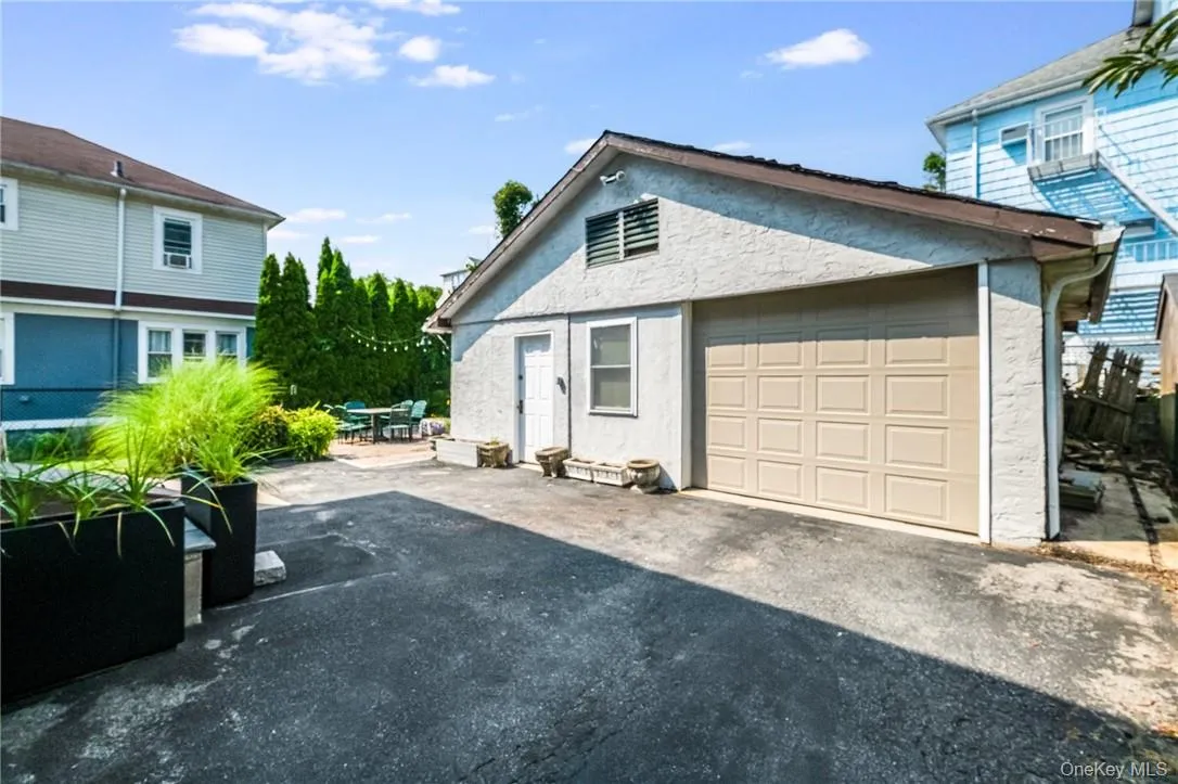 Garage + storage Garage + storage
