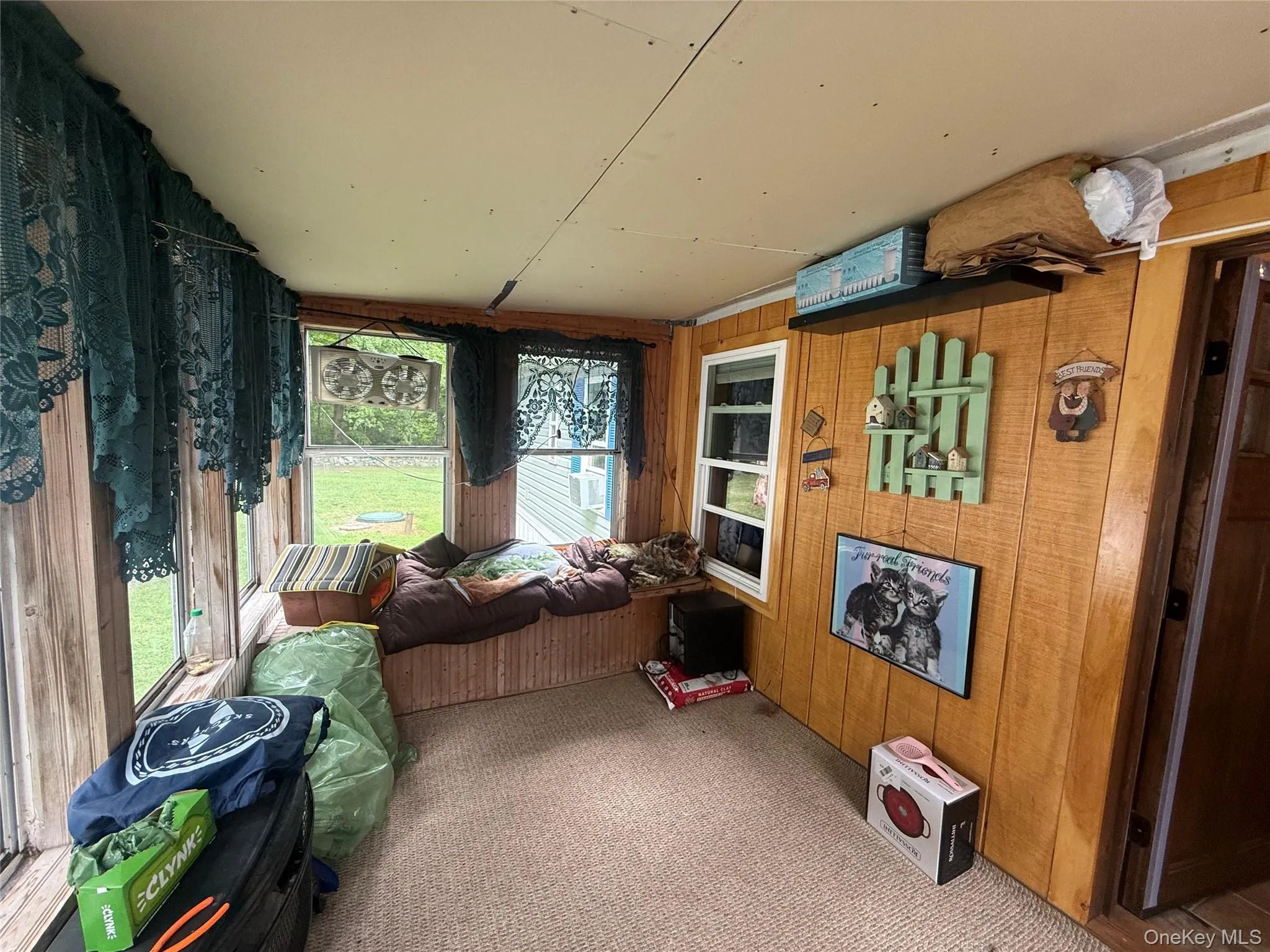 Enclosed porch Enclosed porch