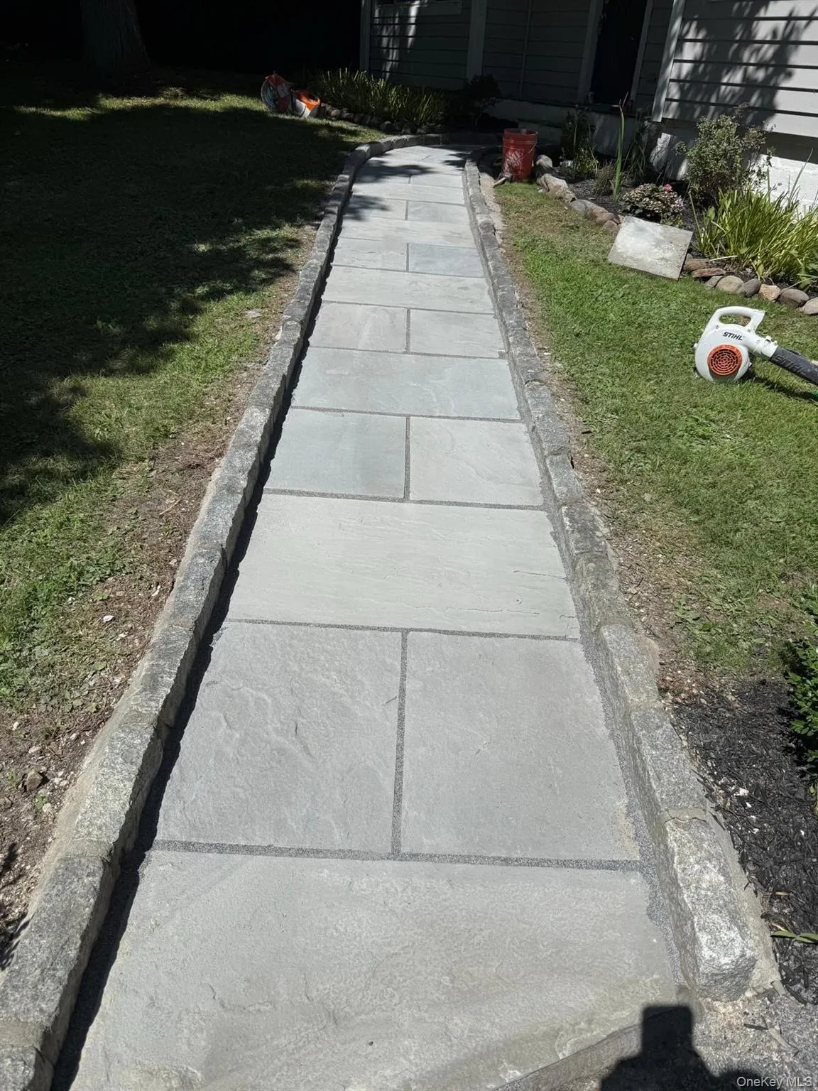walkway just re-done walkway just re-done
