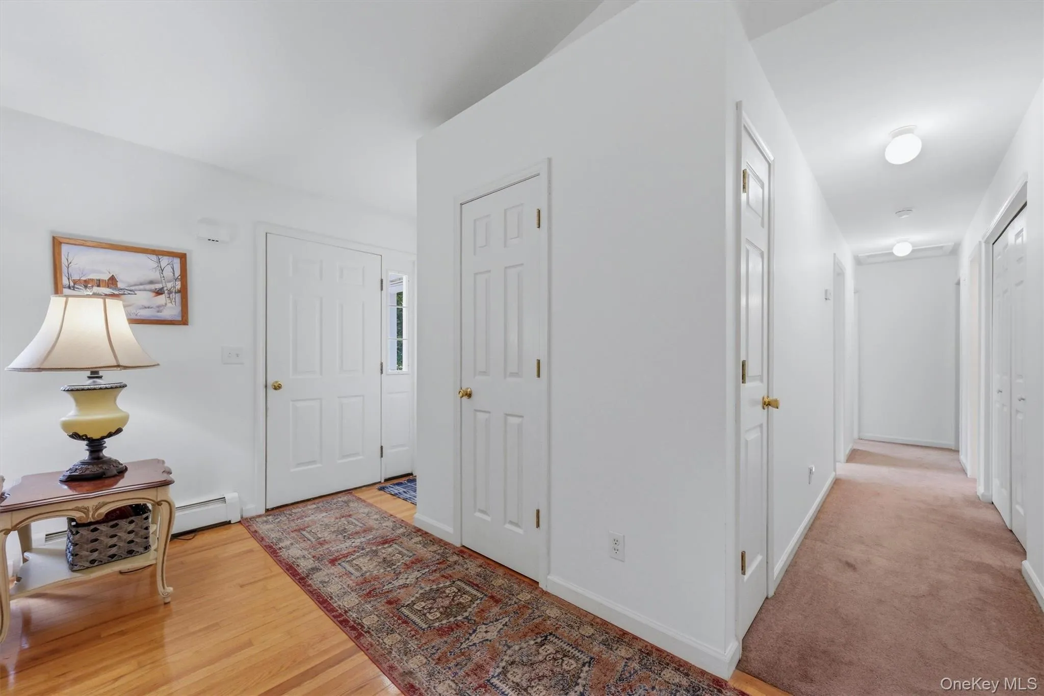 Front entry, closet and hallway. Front entry, closet and hallway.